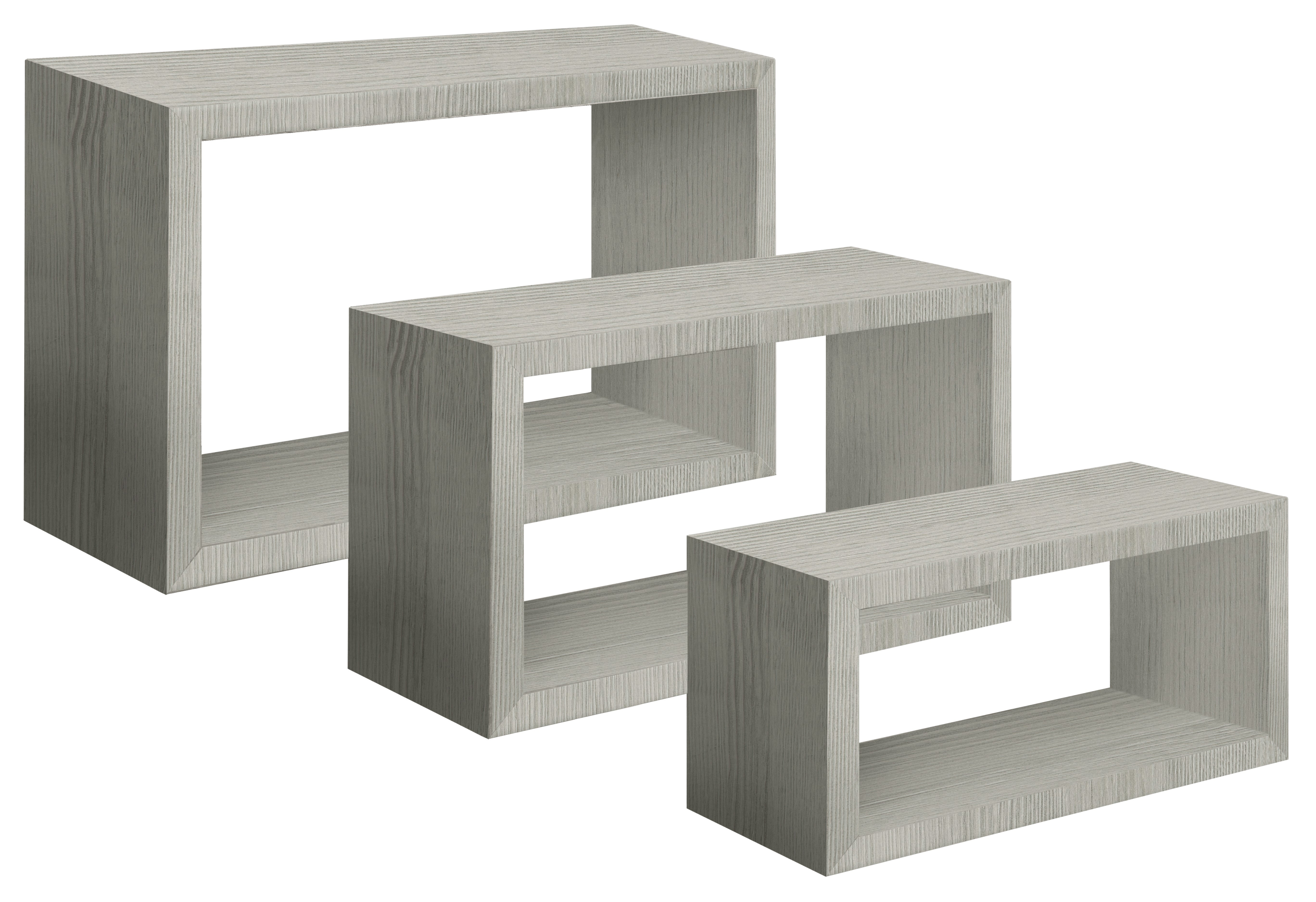 MODULARREDO Mensola da muro Trittico