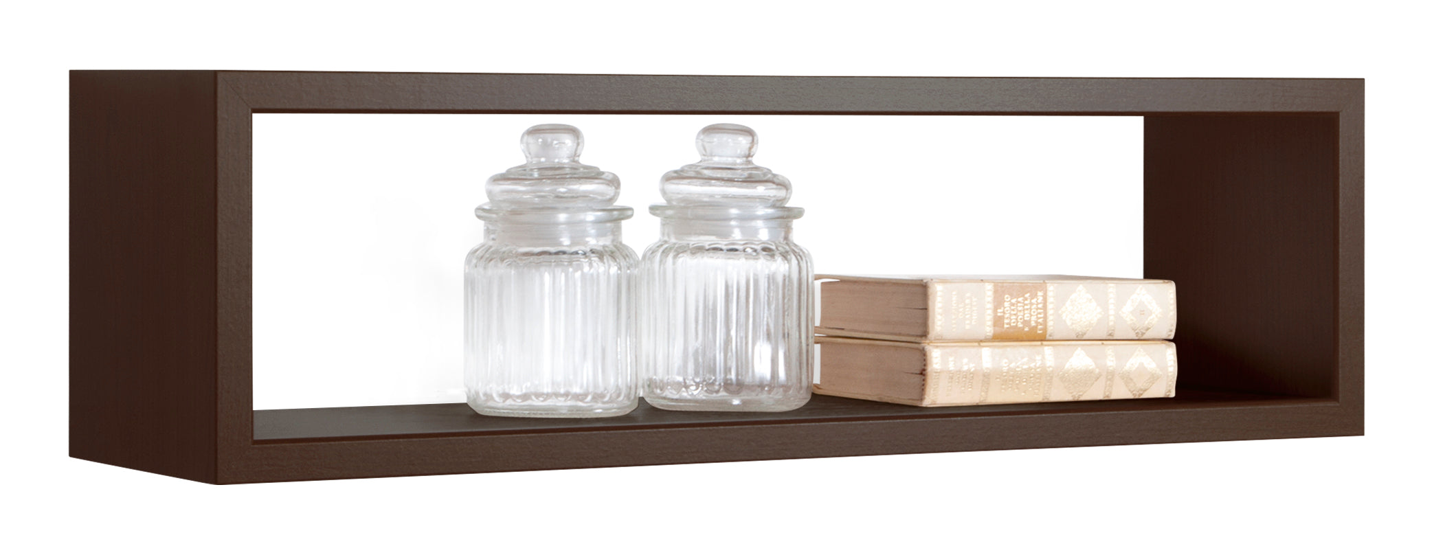 MODULARREDO Mensola da muro Regolo 60x17 p15.5 cm