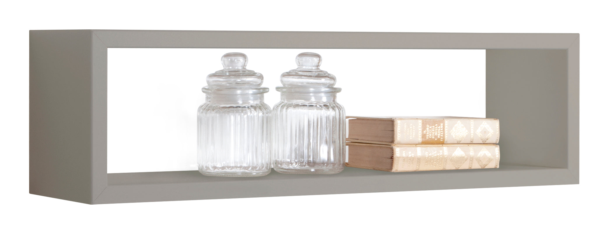 MODULARREDO Mensola da muro Regolo 60x17 p15.5 cm