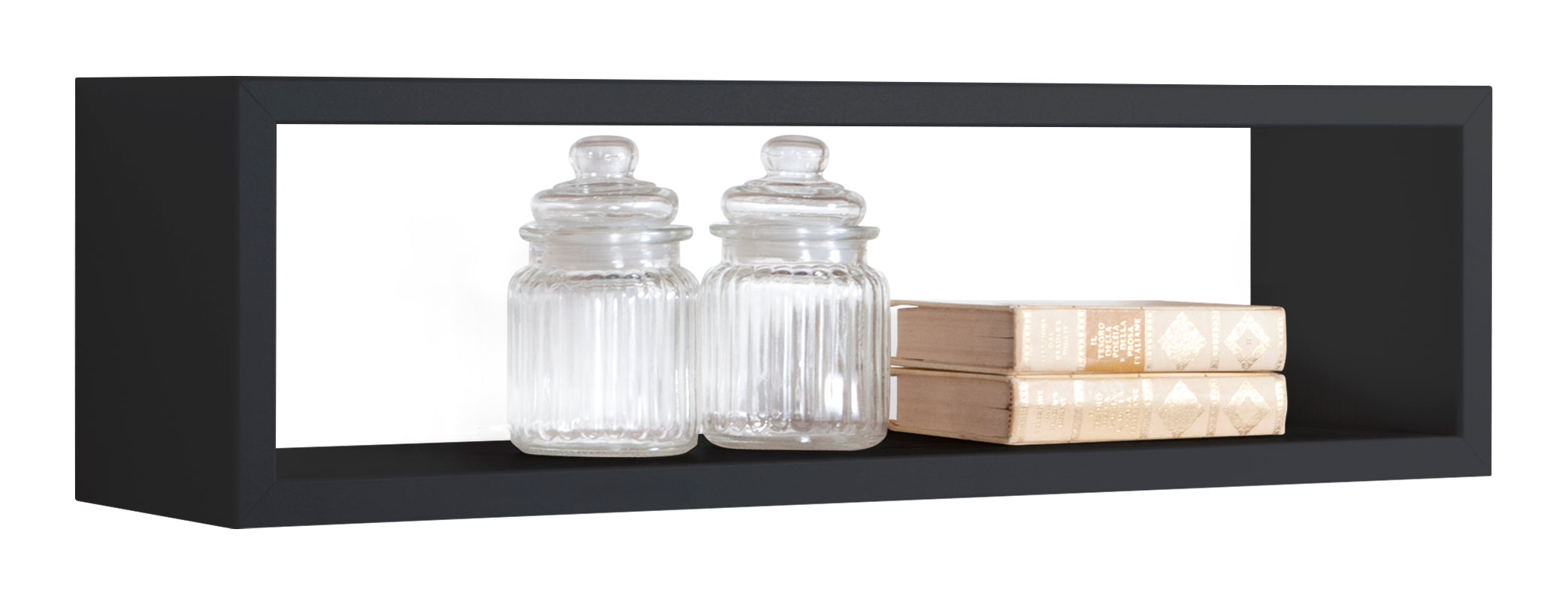 MODULARREDO Mensola da muro Regolo 60x17 p15.5 cm