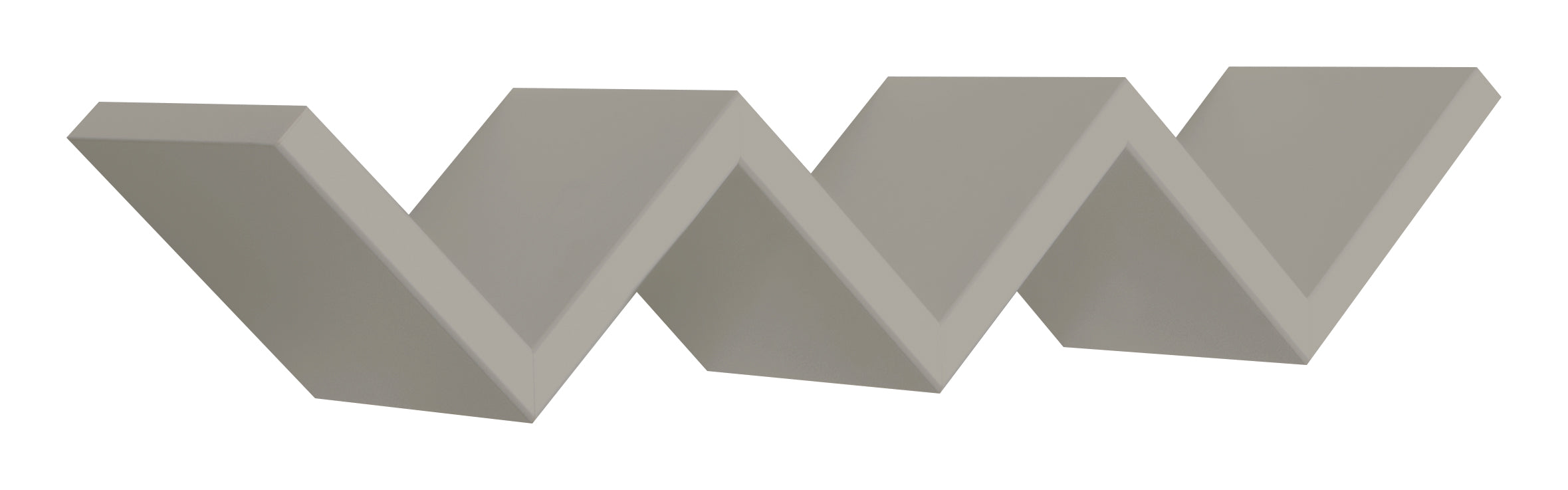 MODULARREDO Mensola da muro Saetta 57x11 p15.5 cm