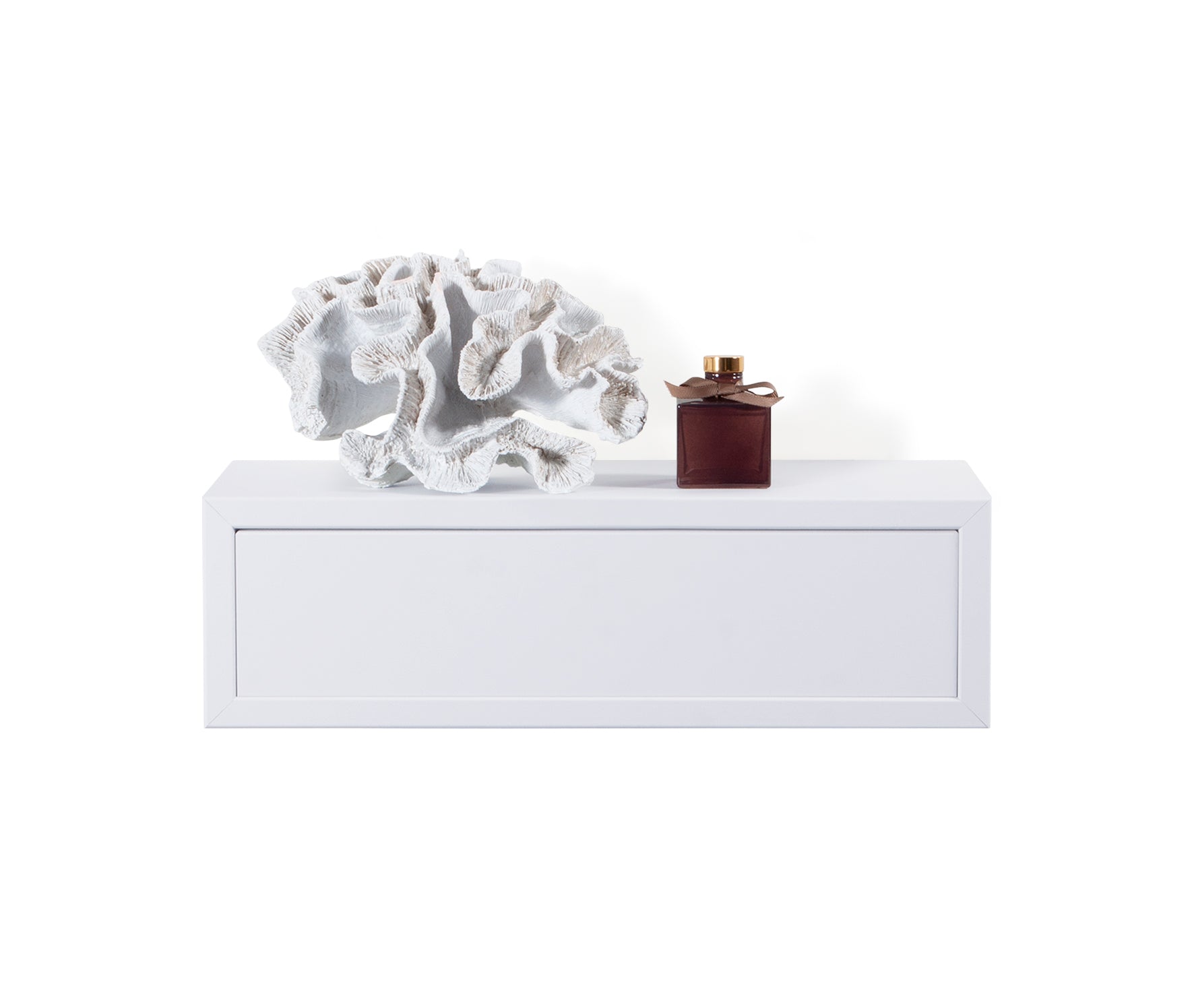 MODULARREDO Mensola da Muro con Cassetto Legolo 45x13.4 cm