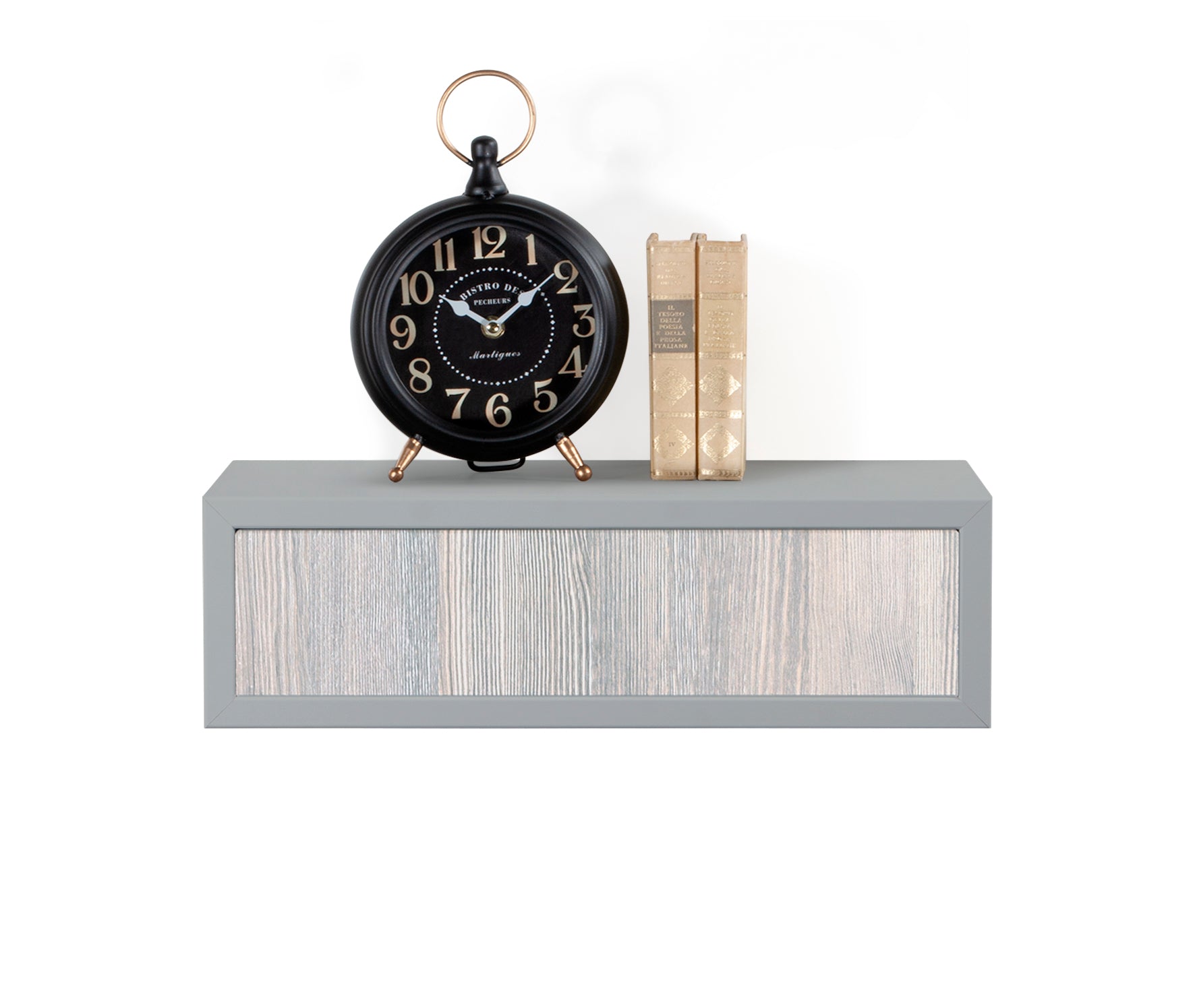 MODULARREDO Mensola da Muro con Cassetto Legolo 45x13.4 cm