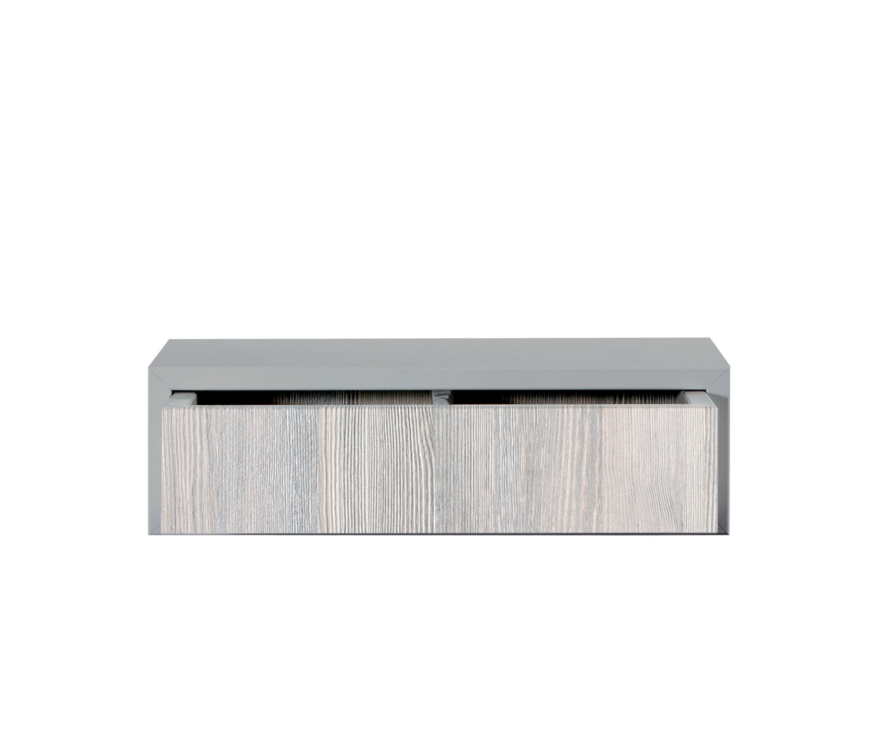 MODULARREDO Mensola da Muro con Cassetto Legolo 45x13.4 cm
