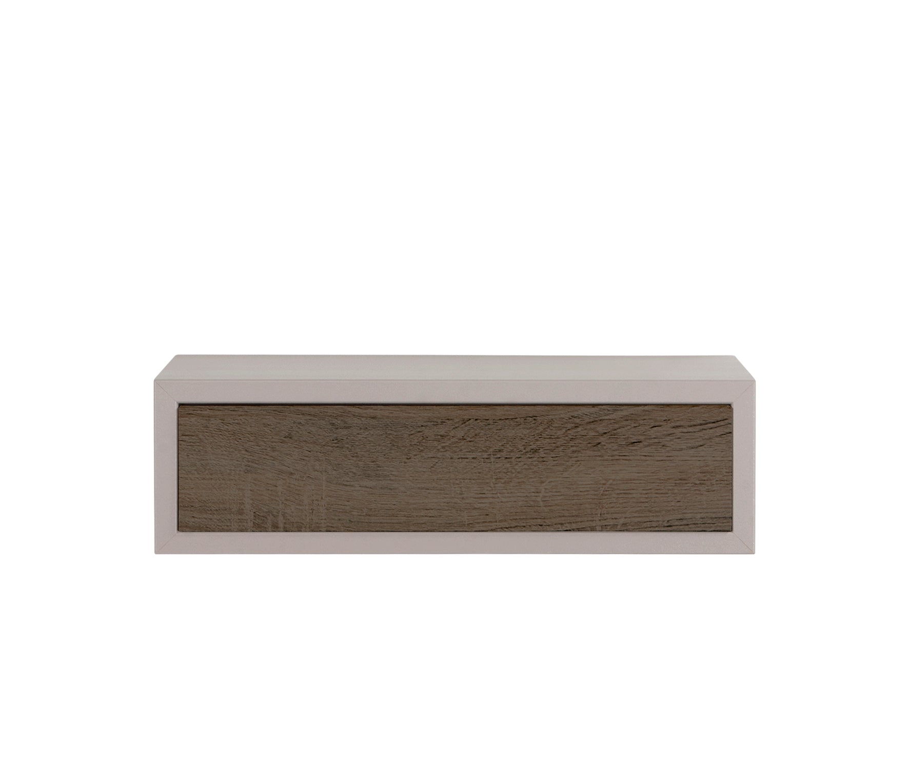 MODULARREDO Mensola da Muro con Cassetto Legolo 45x13.4 cm