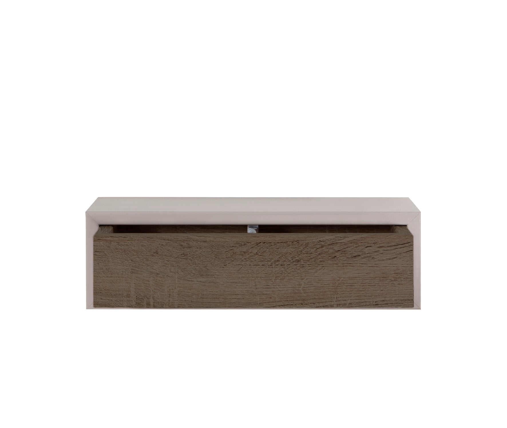 MODULARREDO Mensola da Muro con Cassetto Legolo 45x13.4 cm