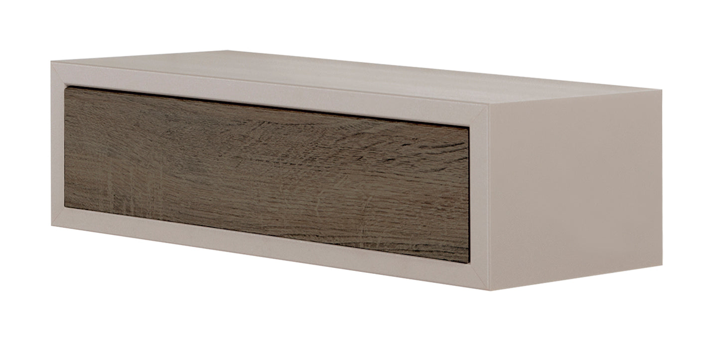 MODULARREDO Mensola da Muro con Cassetto Legolo 45x13.4 cm