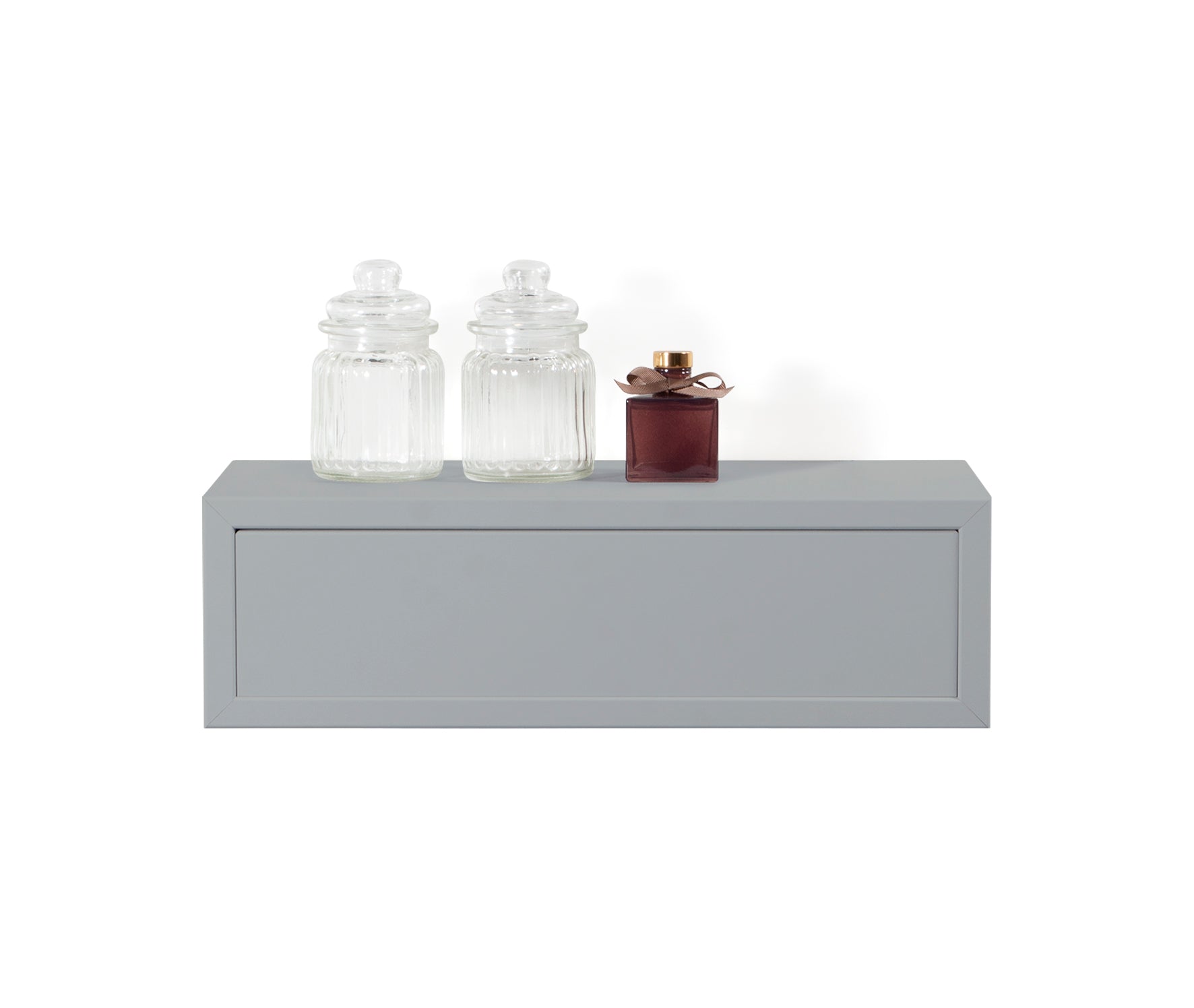 MODULARREDO Mensola da Muro con Cassetto Legolo 45x13.4 cm