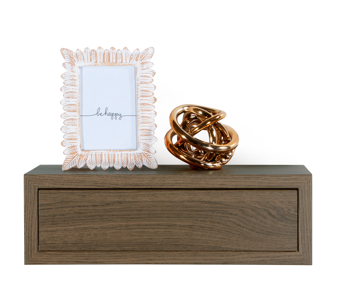 MODULARREDO Mensola da Muro con Cassetto  Legolo Maxi 45x23.7 cm