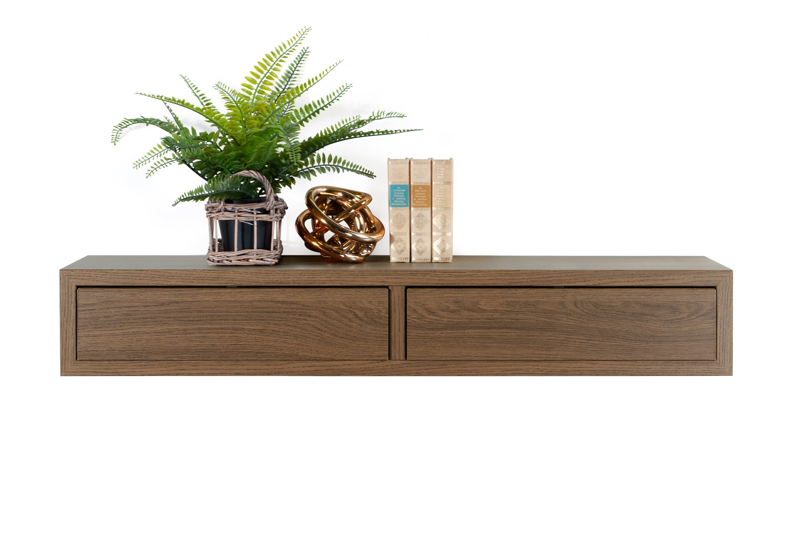 MODULARREDO Mensola da Muro con Cassetto Domino Maxi 88.2x23 cm