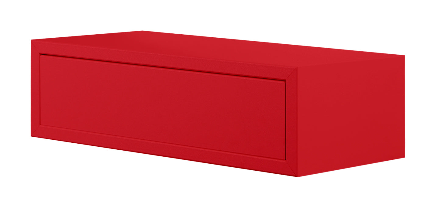MODULARREDO Mensola da Muro con Cassetto Legolo 45x13.4 cm