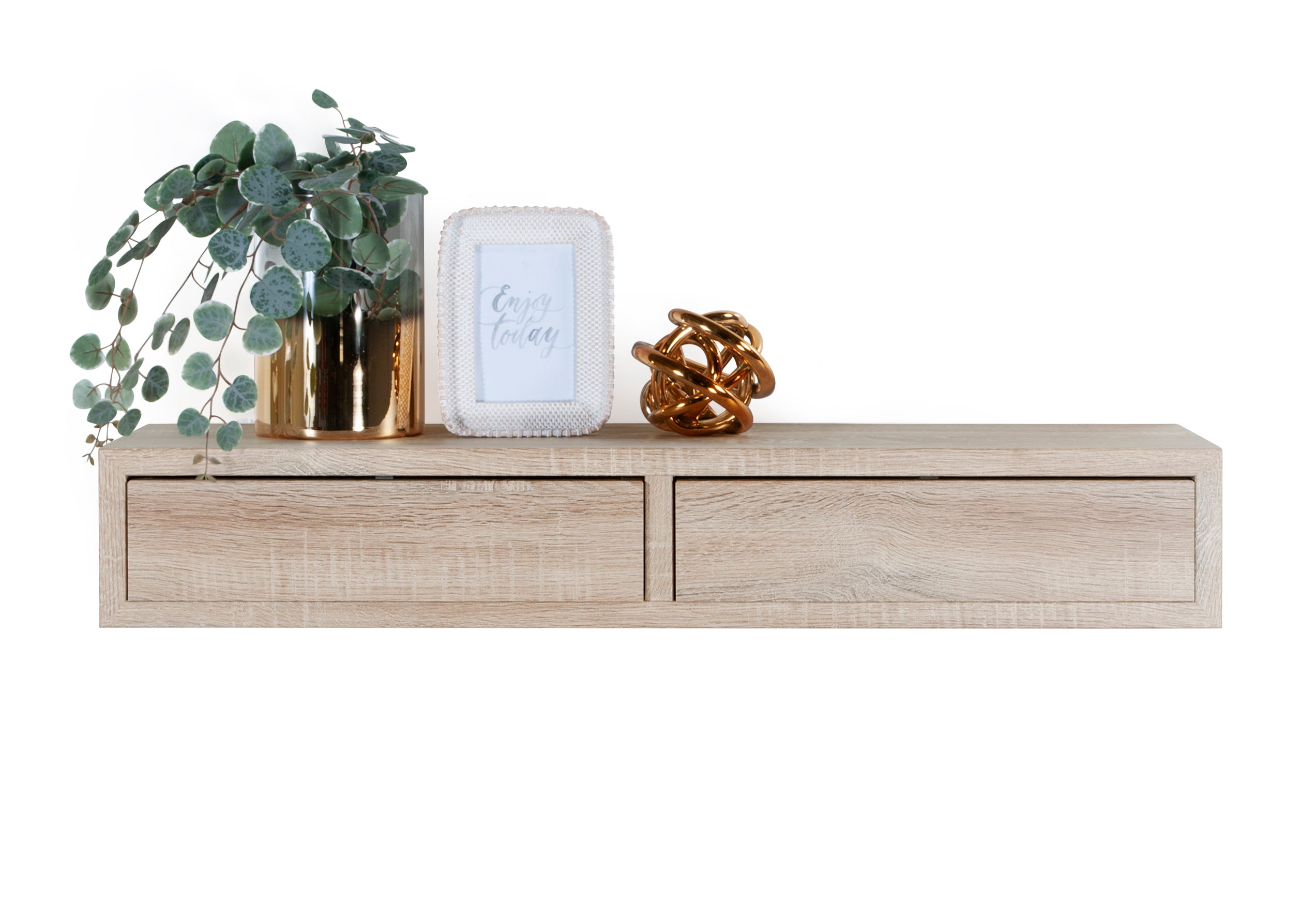 MODULARREDO Mensola da Muro con Cassetto Domino Maxi 88.2x23 cm