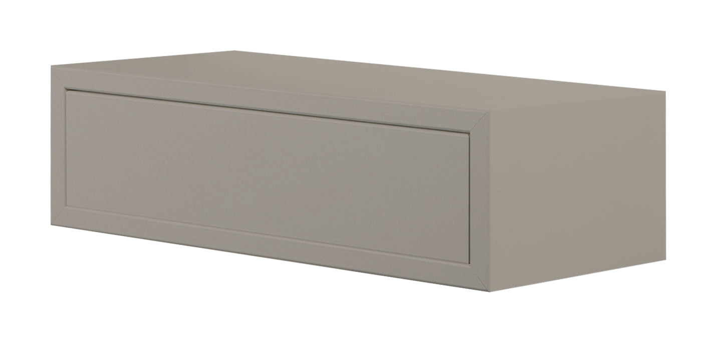 MODULARREDO Mensola da Muro con Cassetto Legolo 45x13.4 cm