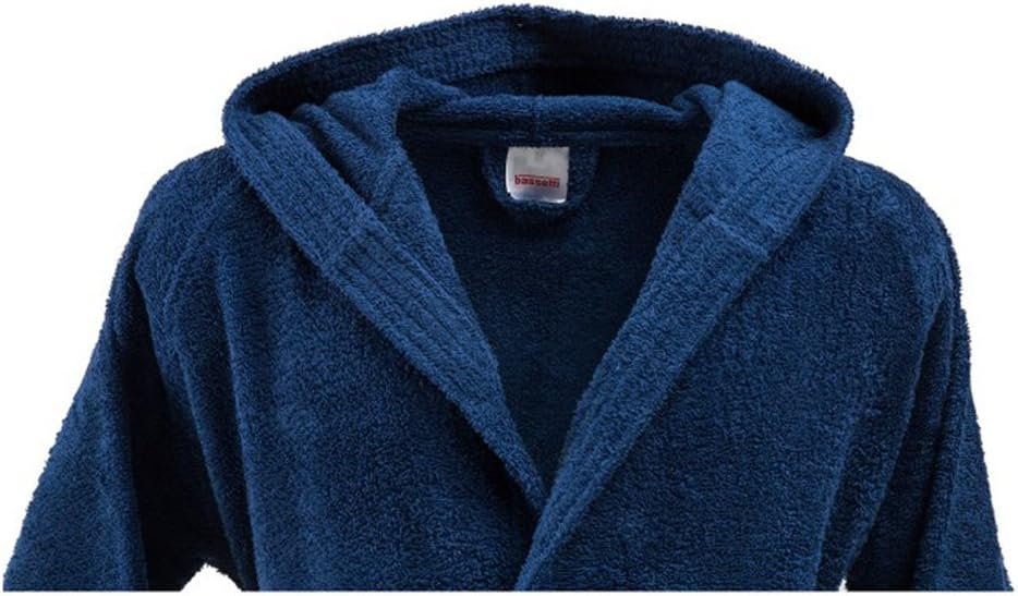 BASSETTI Accappatoio in spugna con cappuccio