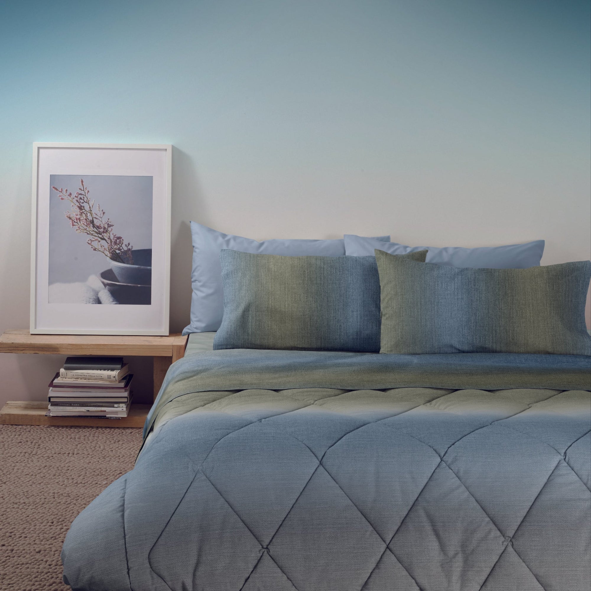 BASSETTI Completo Letto Focus Grigio