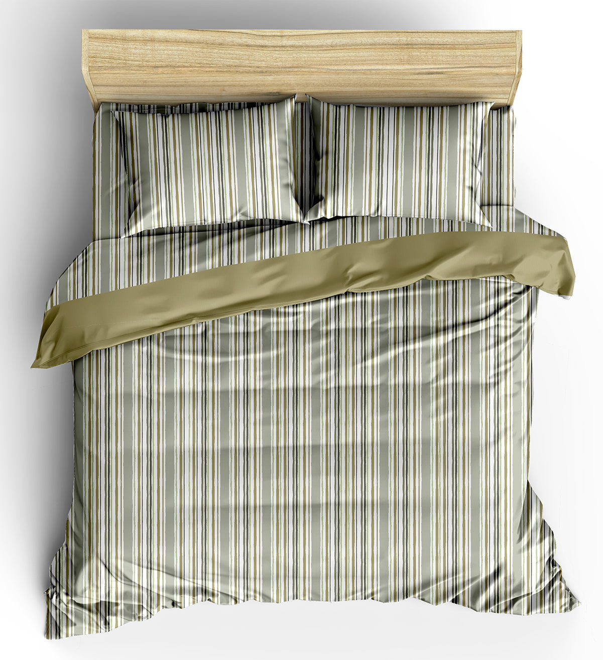 TESS HOME COLLECTION Completo letto singolo Basic verde