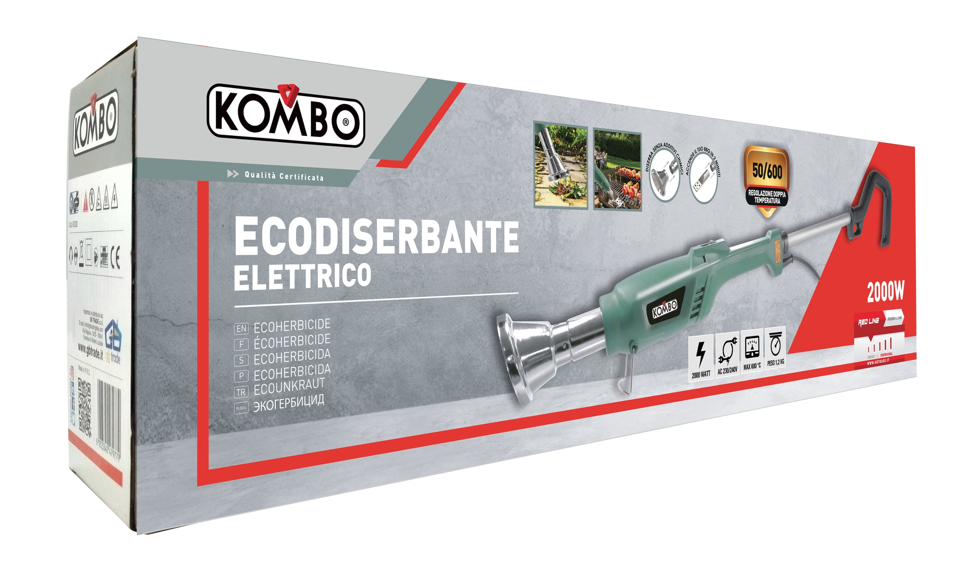 KOMBO Ecodiserbante termico 2000W