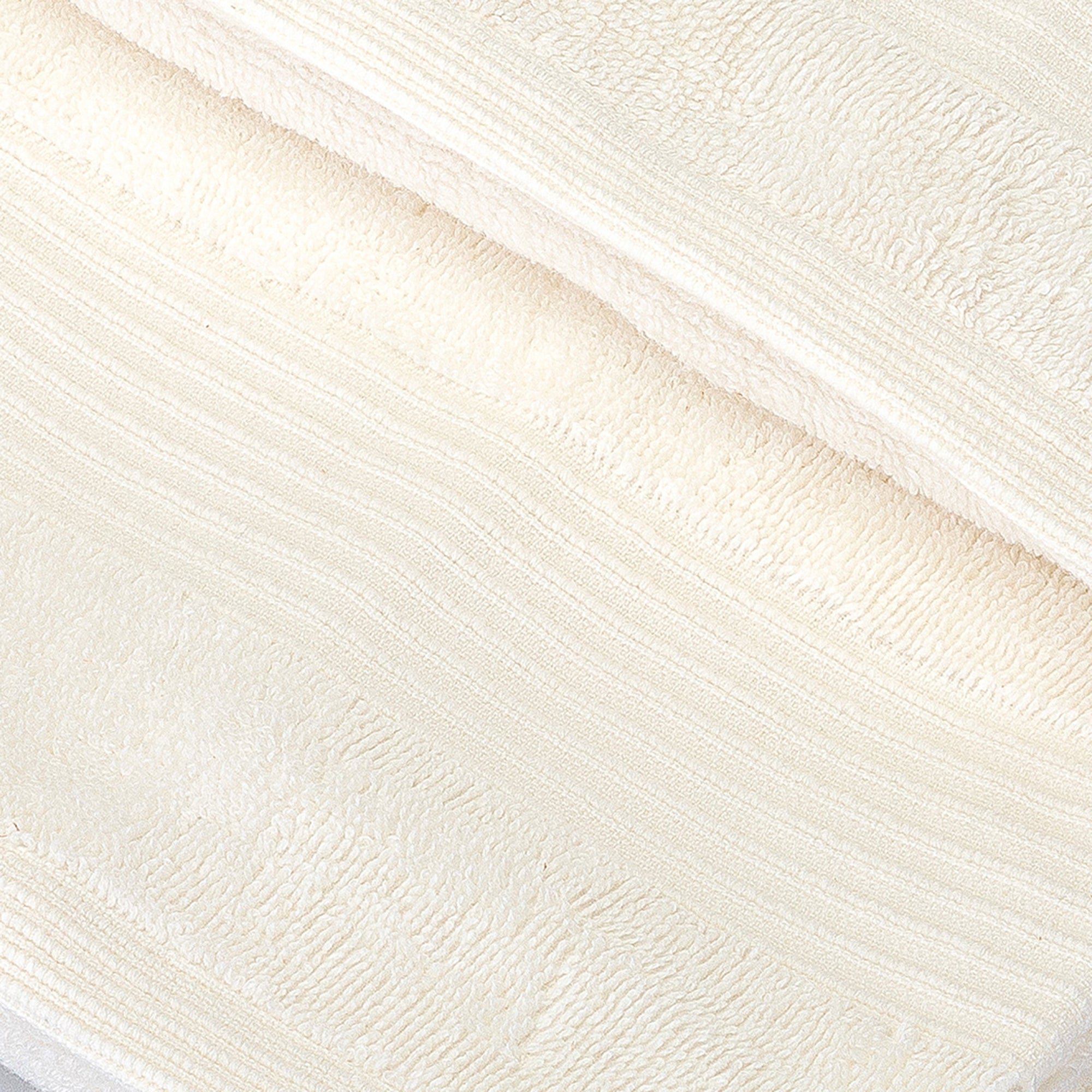 UNO DESIGN Coppia Asciugamano + Ospite Julia in Spugna di Puro Cotone 500 gr/mq