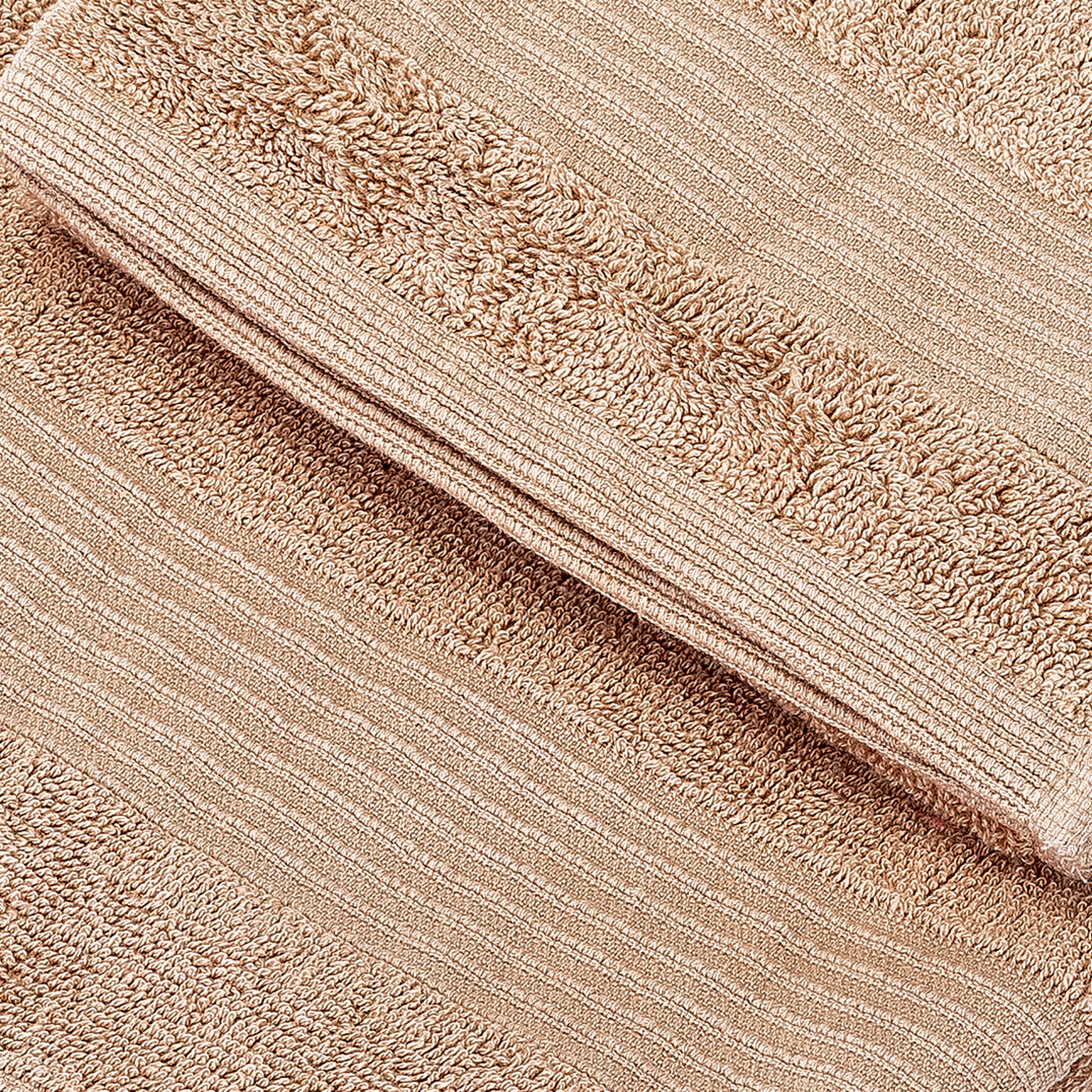 UNO DESIGN Coppia Asciugamano + Ospite Julia in Spugna di Puro Cotone 500 gr/mq