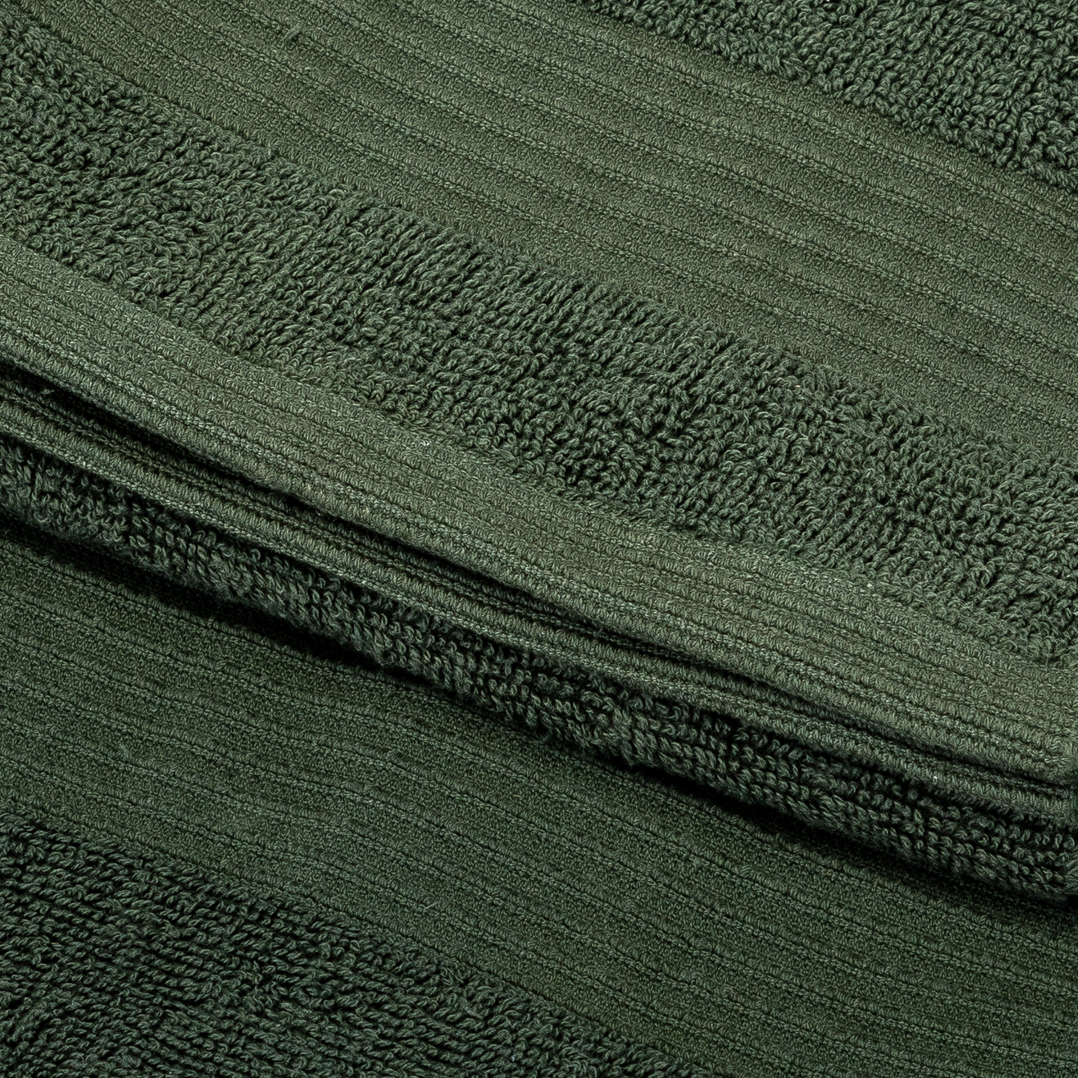 UNO DESIGN Coppia Asciugamano + Ospite Julia in Spugna di Puro Cotone 500 gr/mq