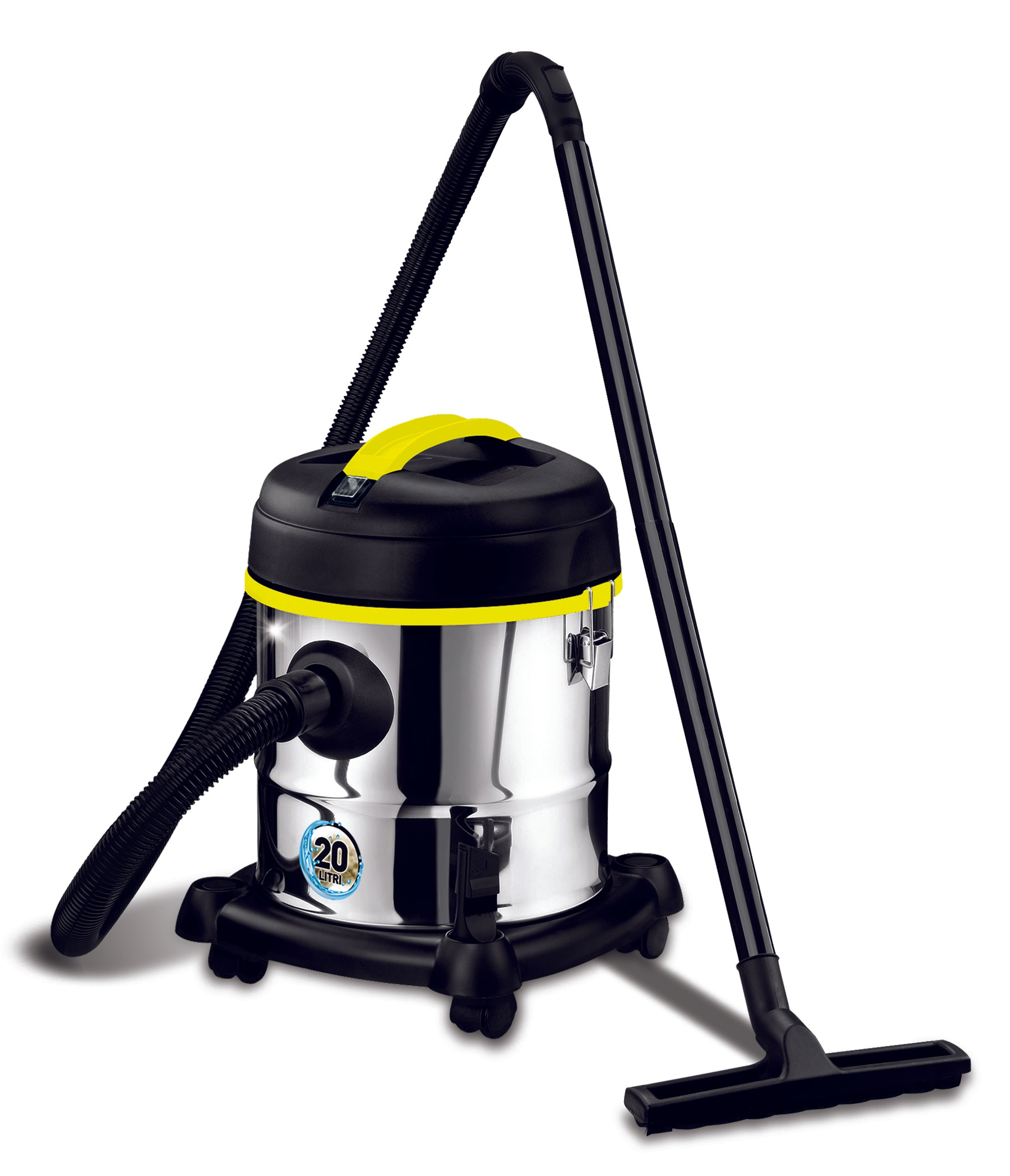 KOMBO Aspiratore/soffiatore inox per solidi e liquidi 1300W