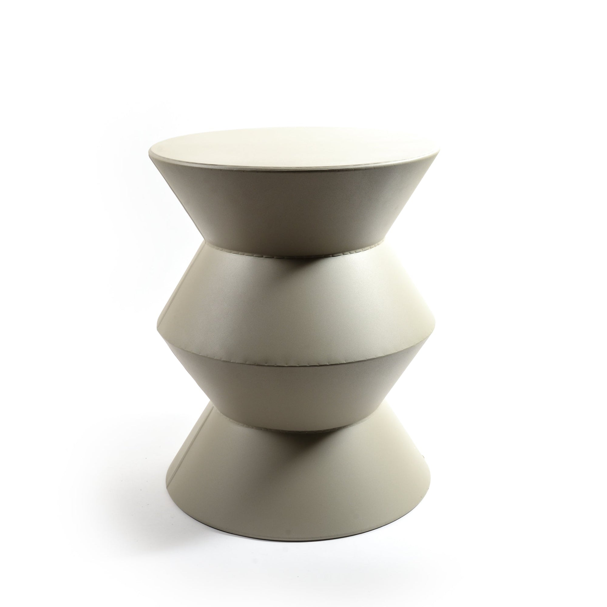 MERCURY HOME Tavolino Design Moderno in Metallo D.48xH.61cm