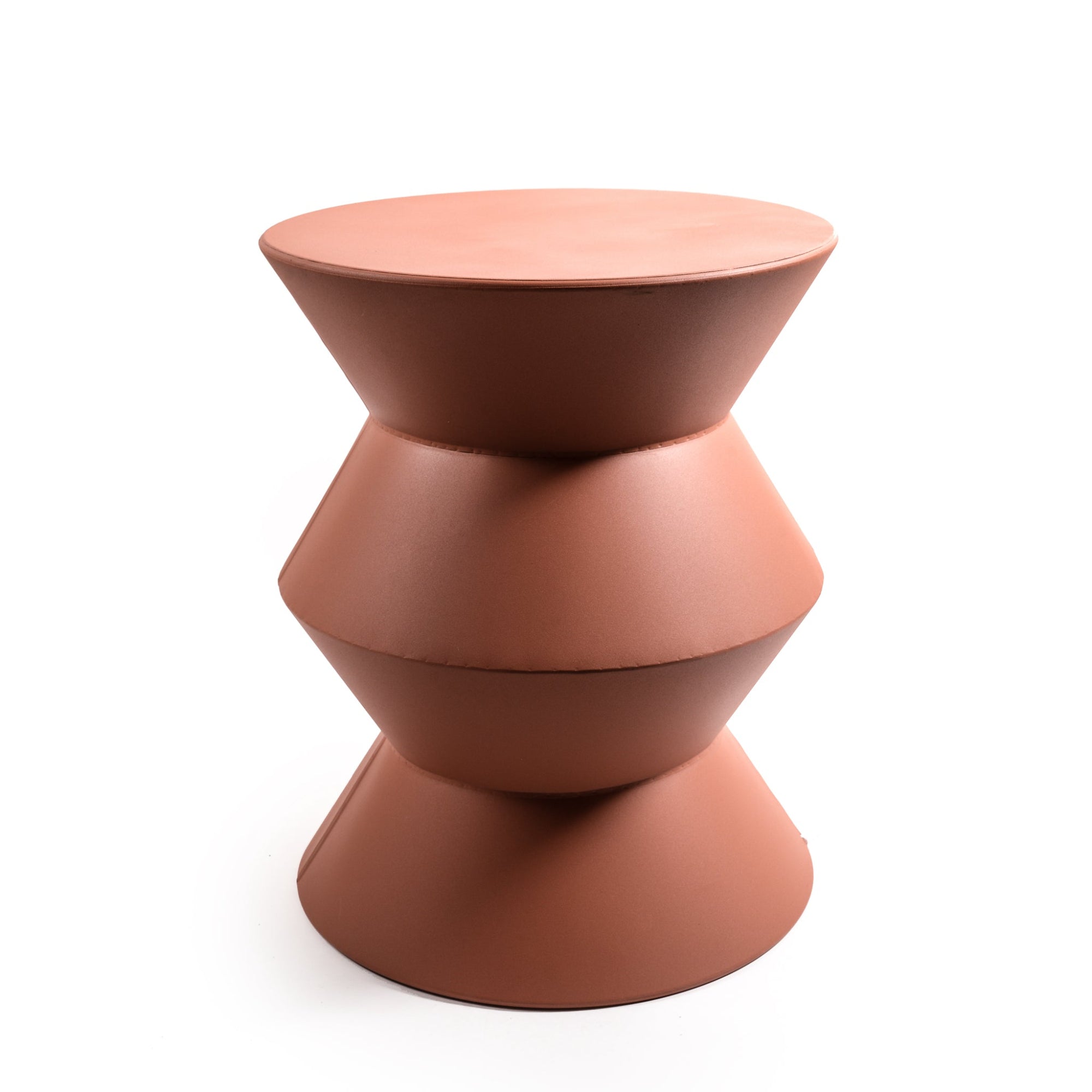 MERCURY HOME Tavolino Design Moderno in Metallo D.48xH.61cm