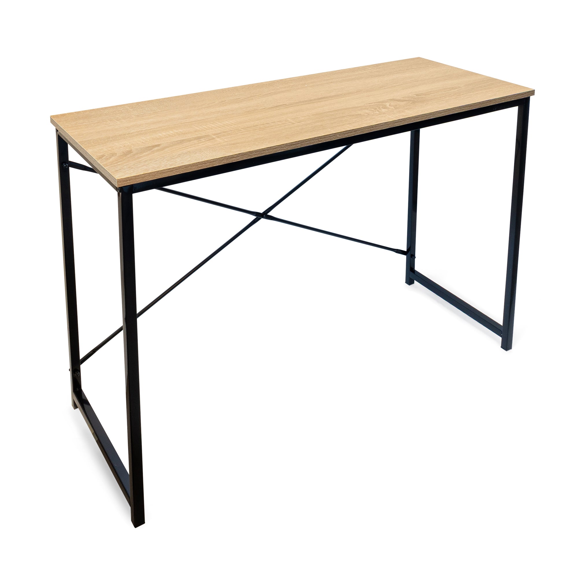 MERCURY HOME Tavolo da Studio e Lavoro in Legno e Metallo - Stile Industriale