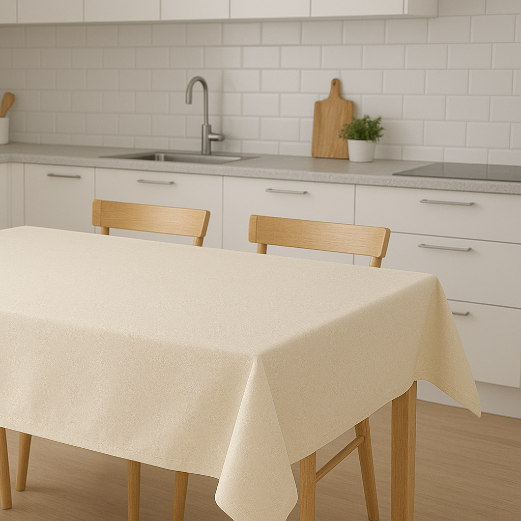 CASSESE HOME Tovaglia Loneta con Piegolina - Misto Cotone/Poliestere