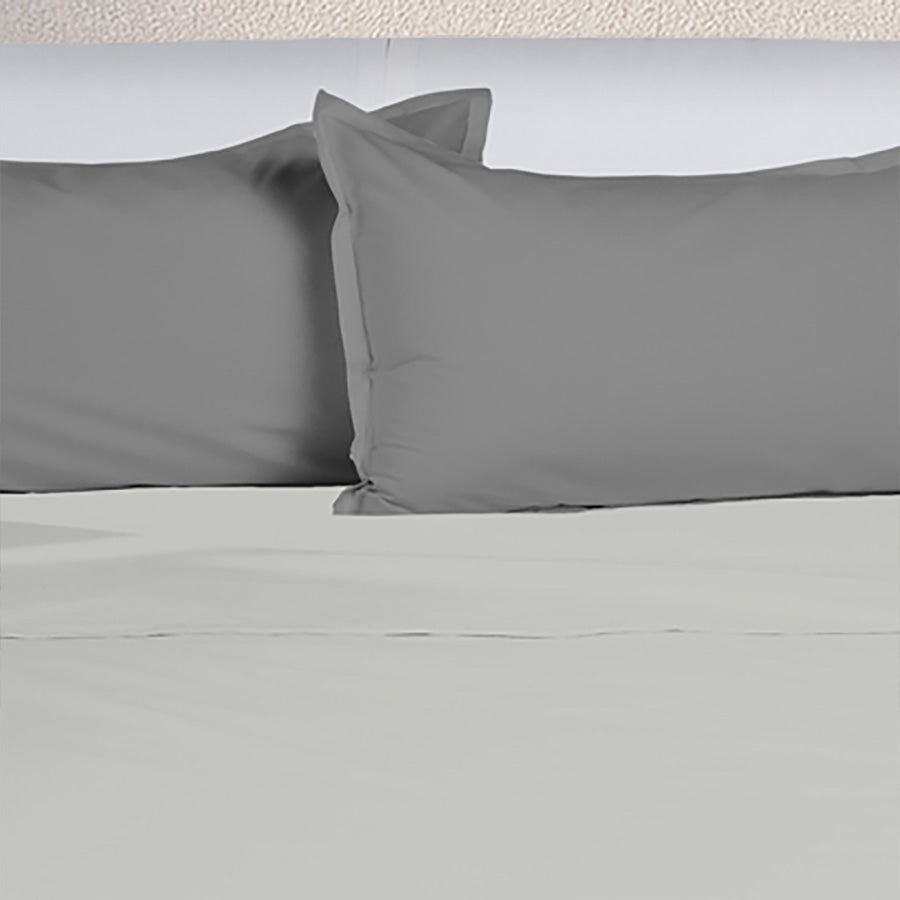 UNO DESIGN Completo Letto Bice 25 Bicolor in Puro Cotone