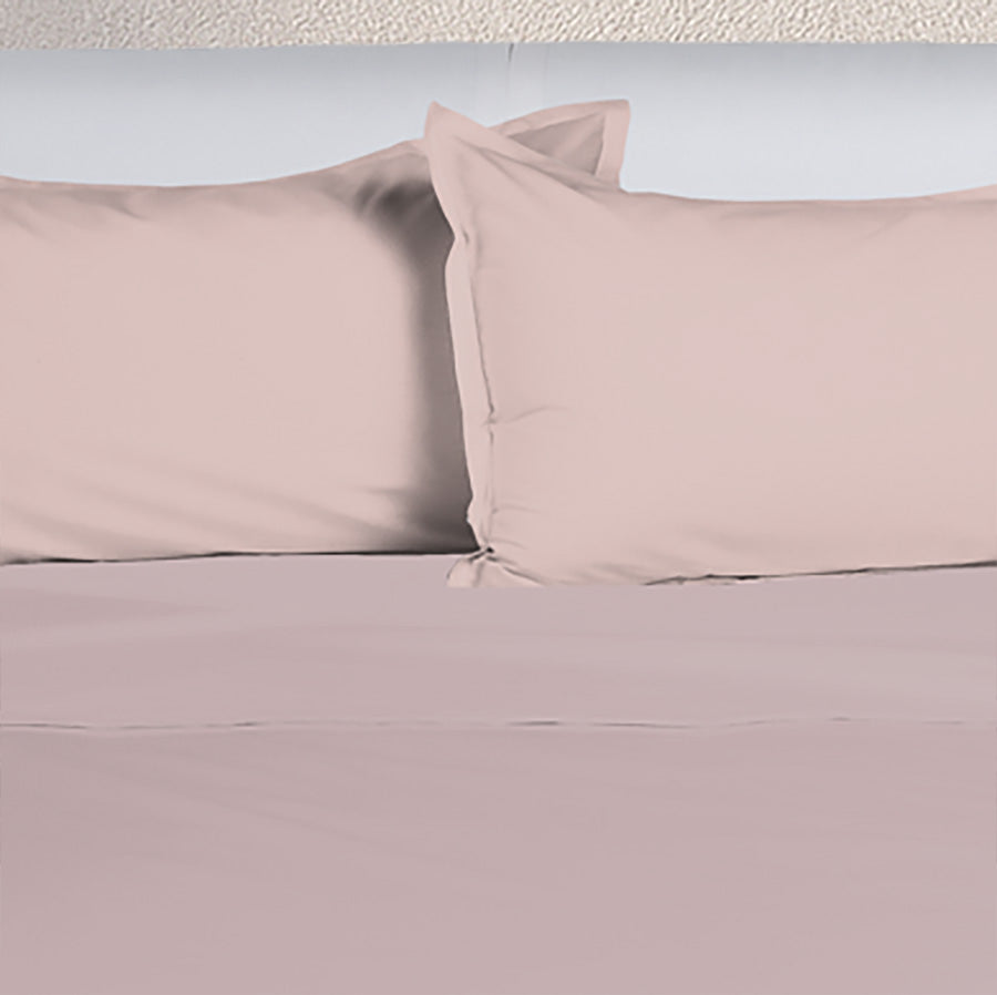 UNO DESIGN Completo Letto Bice 25 Bicolor in Puro Cotone