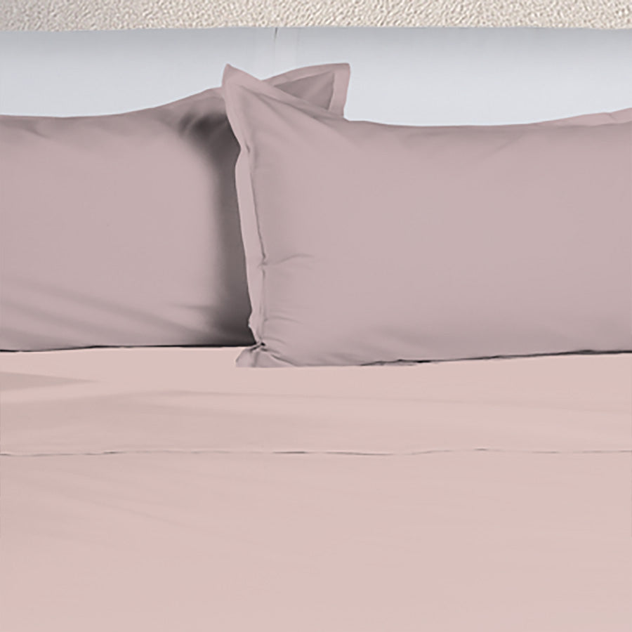 UNO DESIGN Completo Letto Bice 25 Bicolor in Puro Cotone