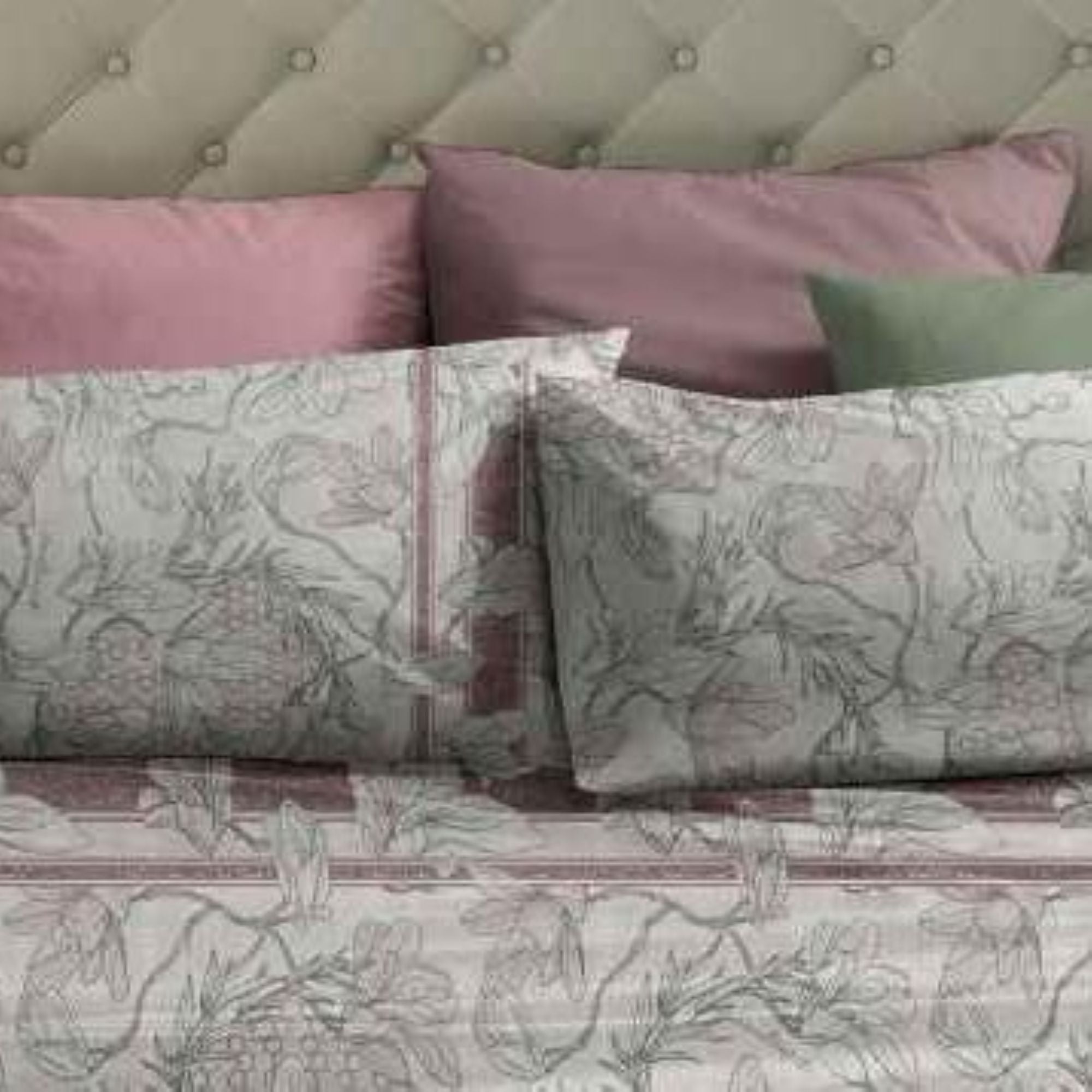 LAURA BIAGIOTTI Completo Letto Matrimoniali in Percalle Stampato