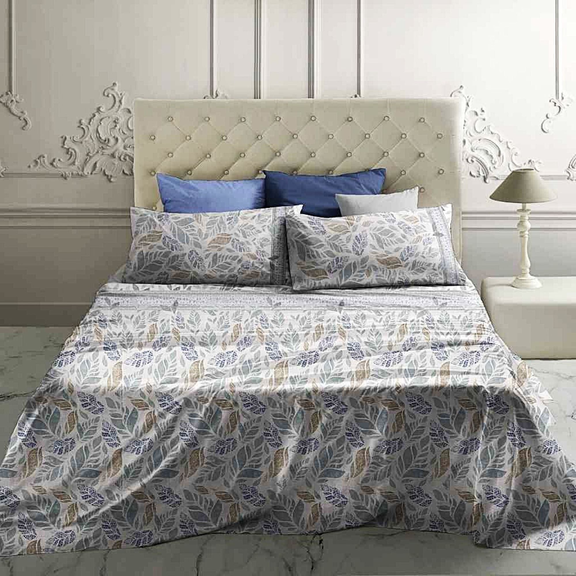 LAURA BIAGIOTTI Completo Letto Matrimoniali in Percalle Stampato