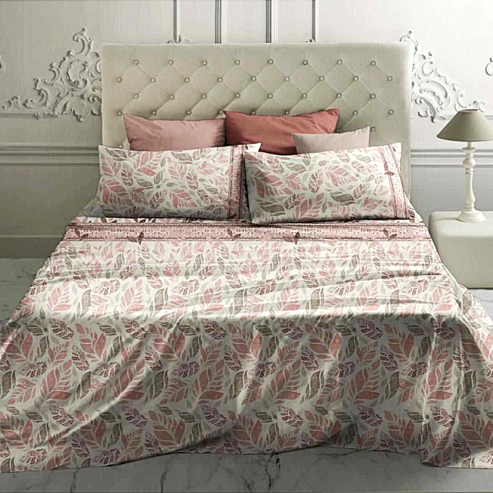 LAURA BIAGIOTTI Completo Letto Matrimoniali in Percalle Stampato