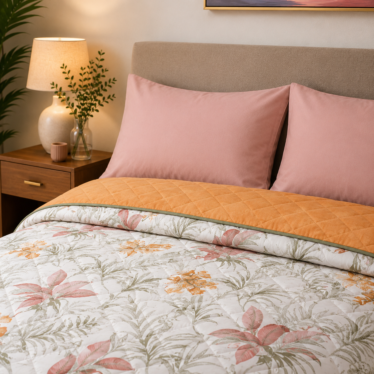 BASSETTI Completo letto in cotone Made in Italy
