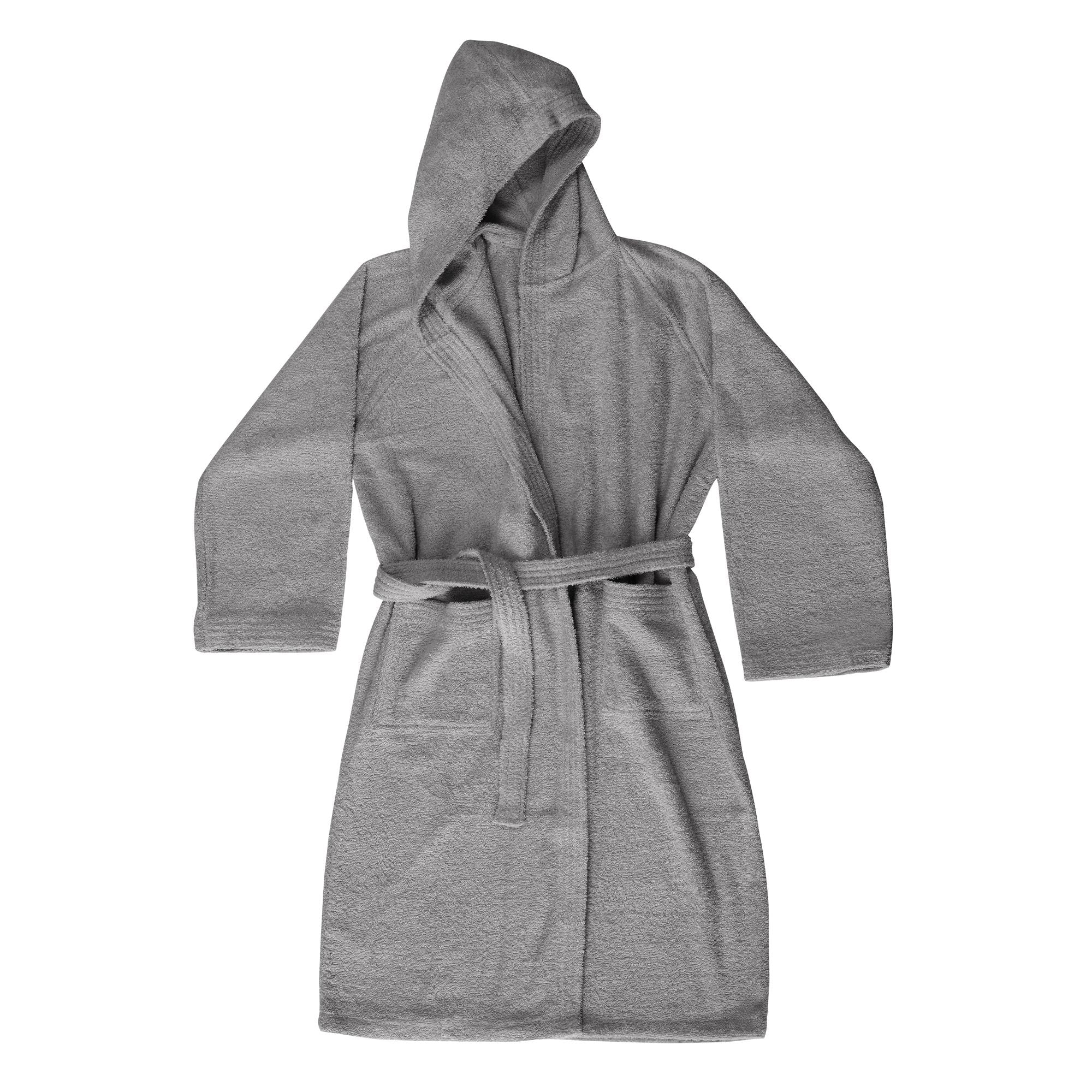 BASSETTI Accappatoio in spugna con cappuccio