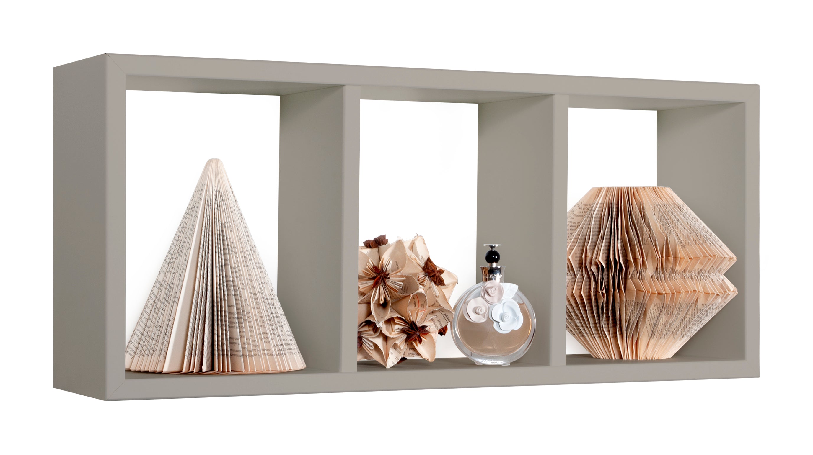 MODULARREDO Mensola a Cubo Rettangolare Tristano 70x30 p15.5 cm