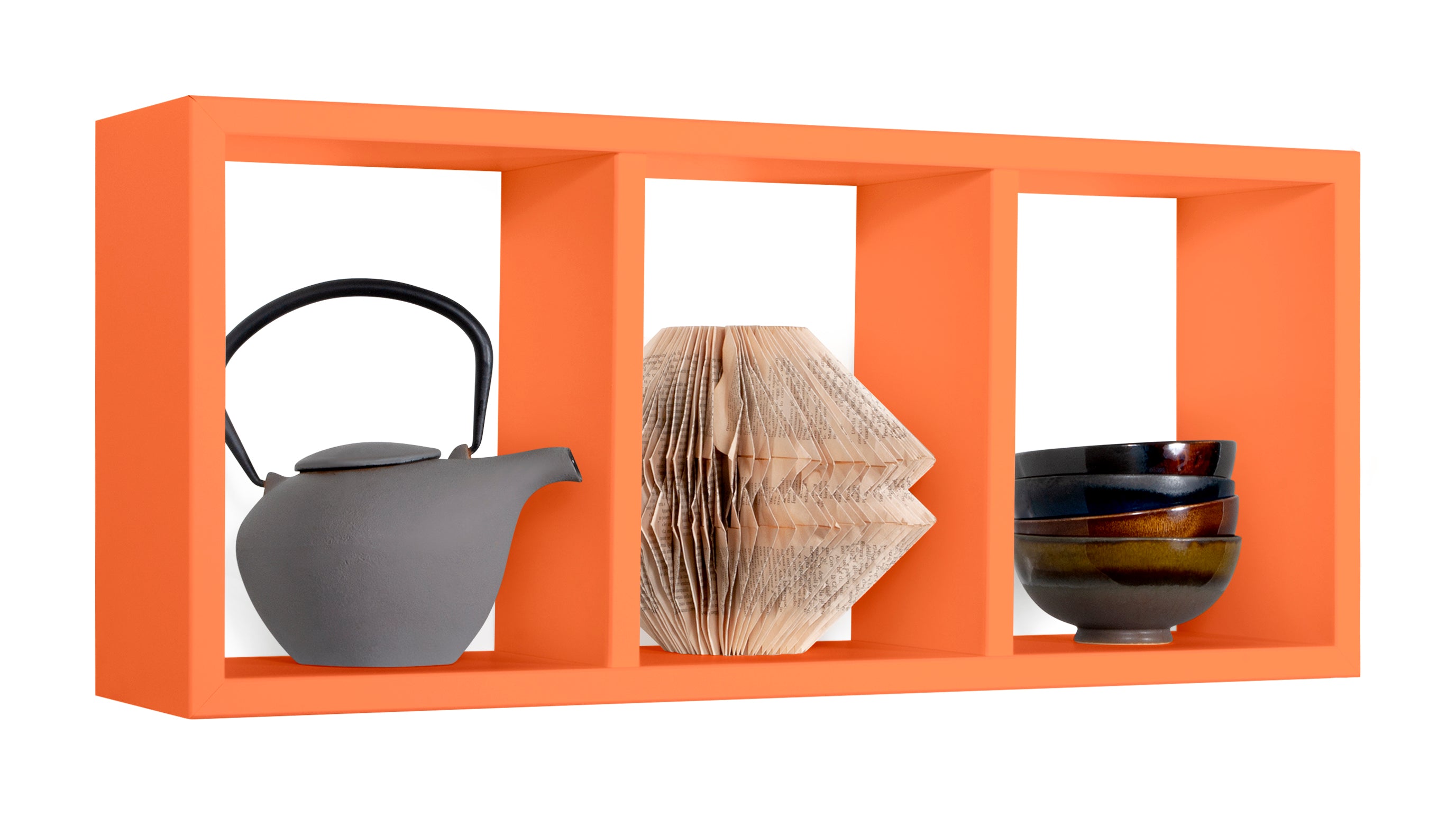 MODULARREDO Mensola a Cubo Rettangolare Tristano 70x30 p15.5 cm