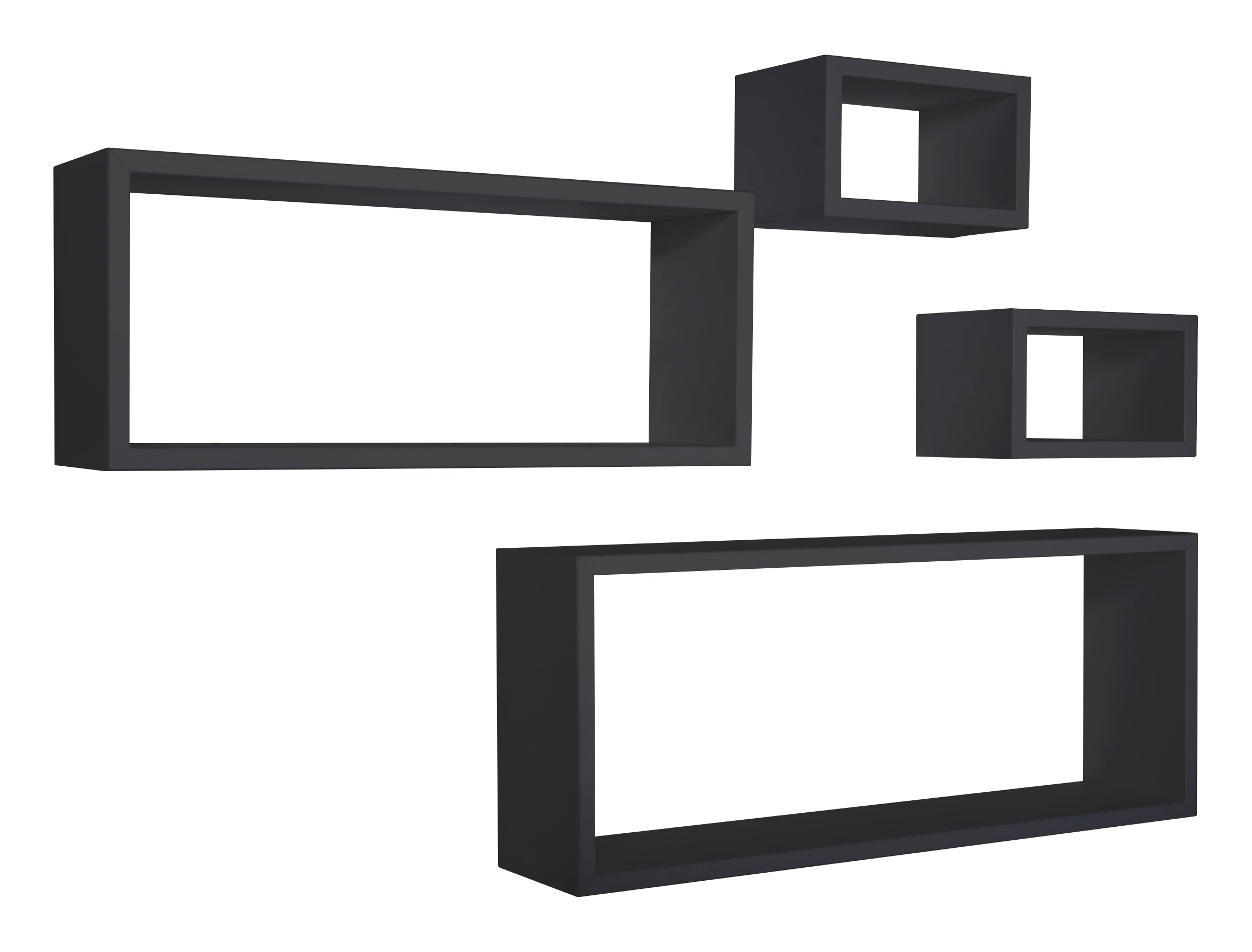 MODULARREDO Set 4 Mensole da Muro Merlino