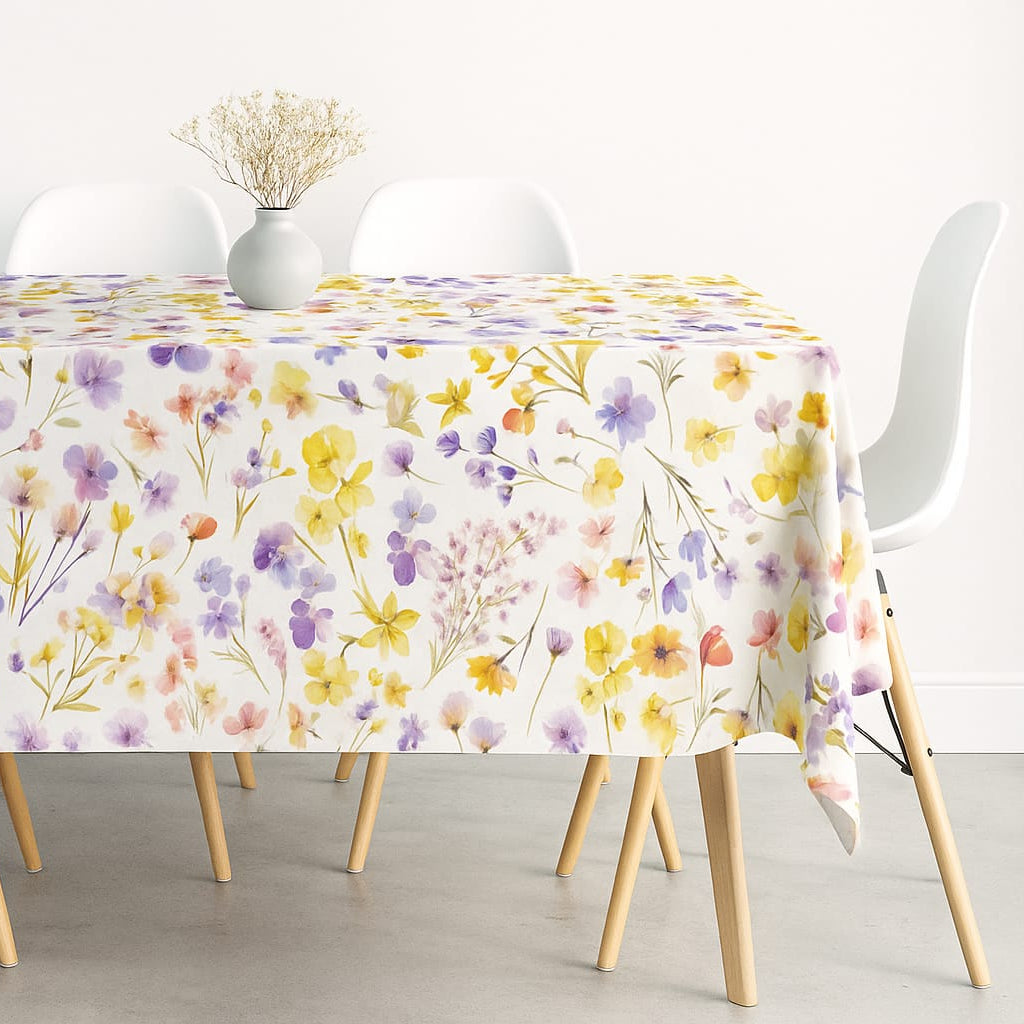 CASSESE HOME Tovaglia in PVC Breccia Con Bordino – Antimacchia, Pratica e Decorativa Made in Italy