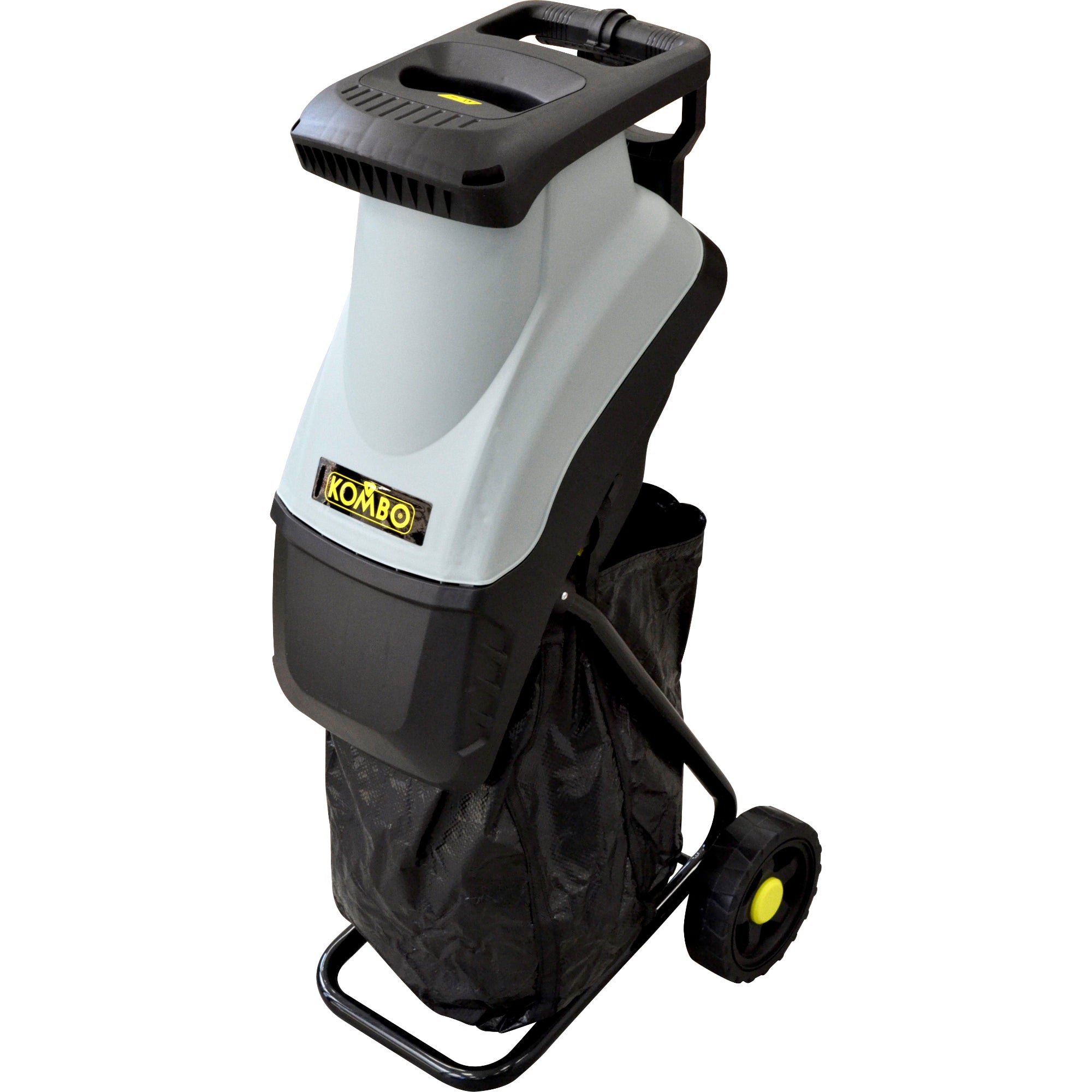 KOMBO Biotrituratore Elettrico 2500W Taglio 40mm e Sacco 50L