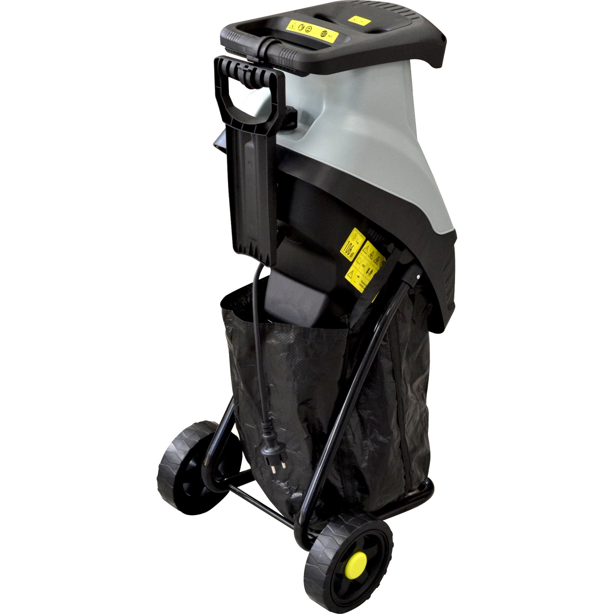 KOMBO Biotrituratore Elettrico 2500W Taglio 40mm e Sacco 50L