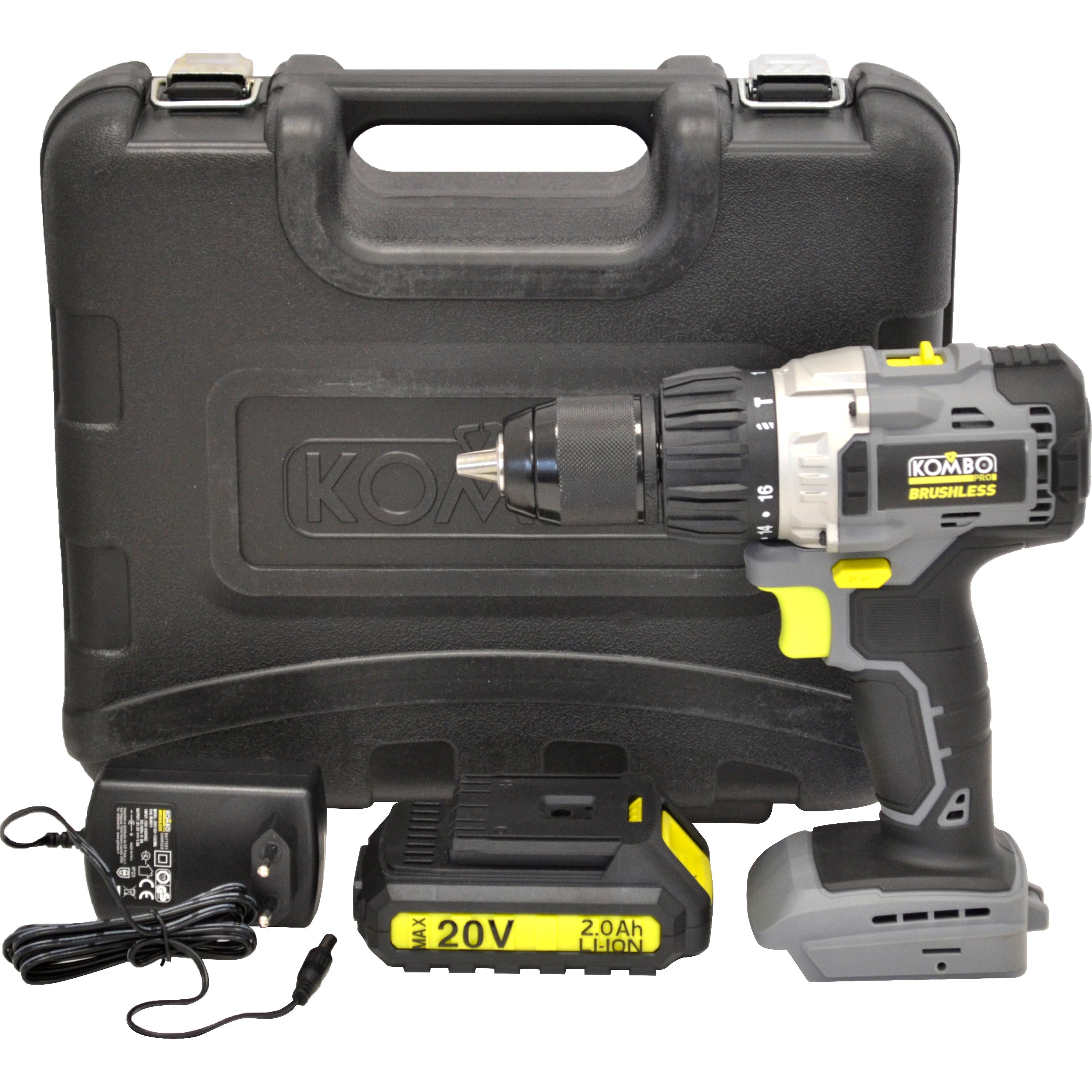 KOMBO PRO BRUSHLESS Trapano/avvitatore a percussione cordless 20V