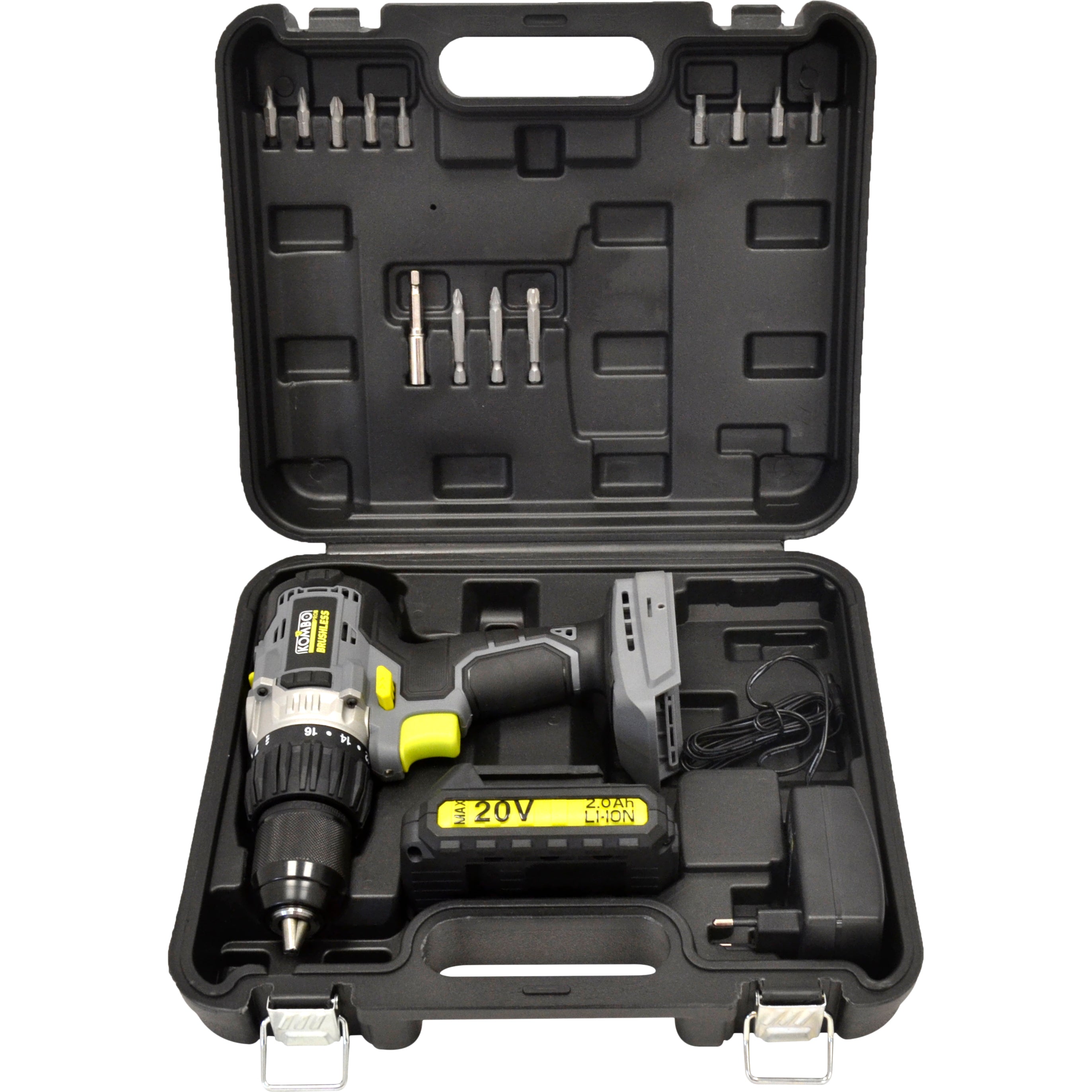 KOMBO PRO BRUSHLESS Trapano/avvitatore a percussione cordless 20V