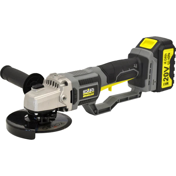 KOMBO PRO BRUSHLESS Smerigliatrice angolare manico lungo d.125 cordless 20V