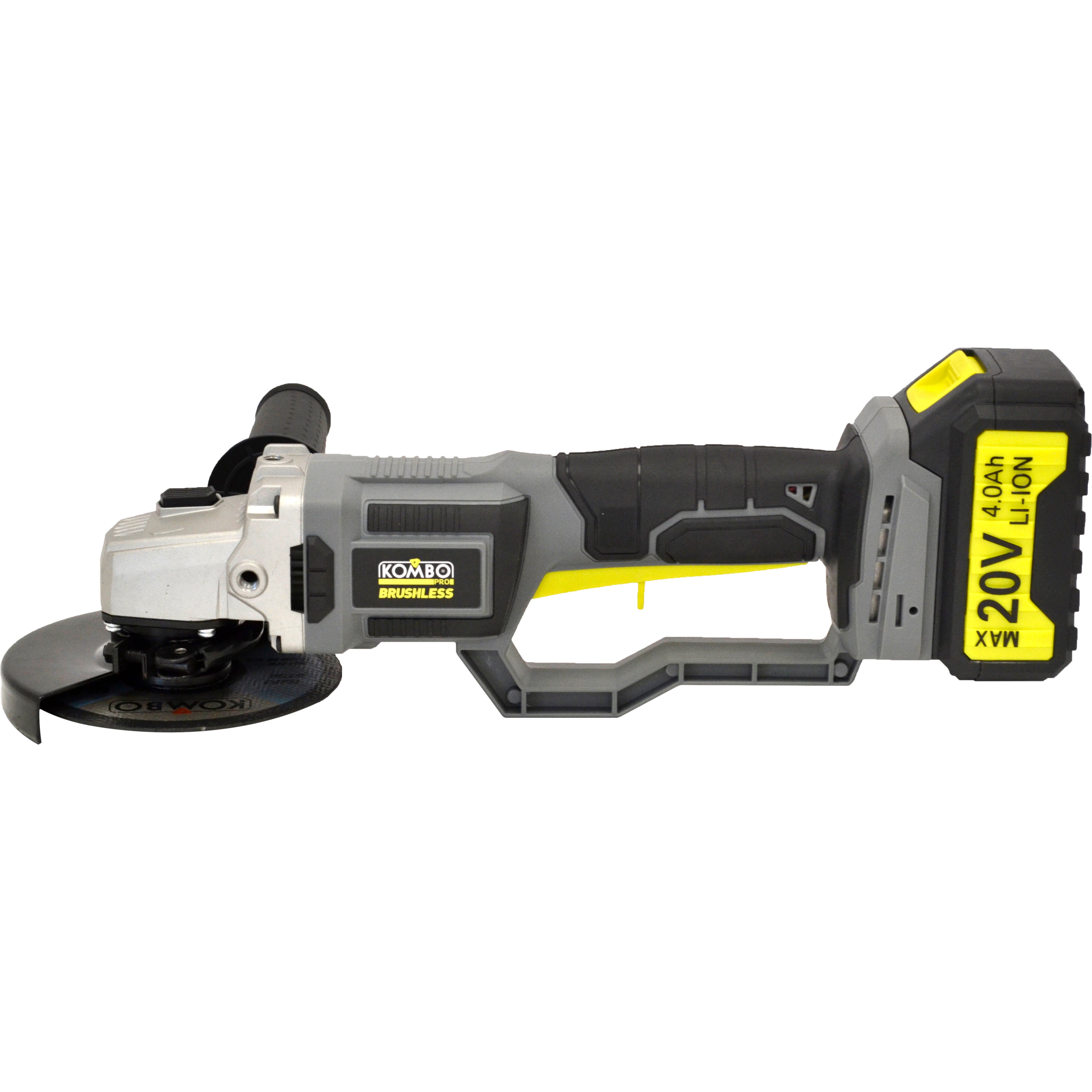 KOMBO PRO BRUSHLESS Smerigliatrice angolare manico lungo d.125 cordless 20V