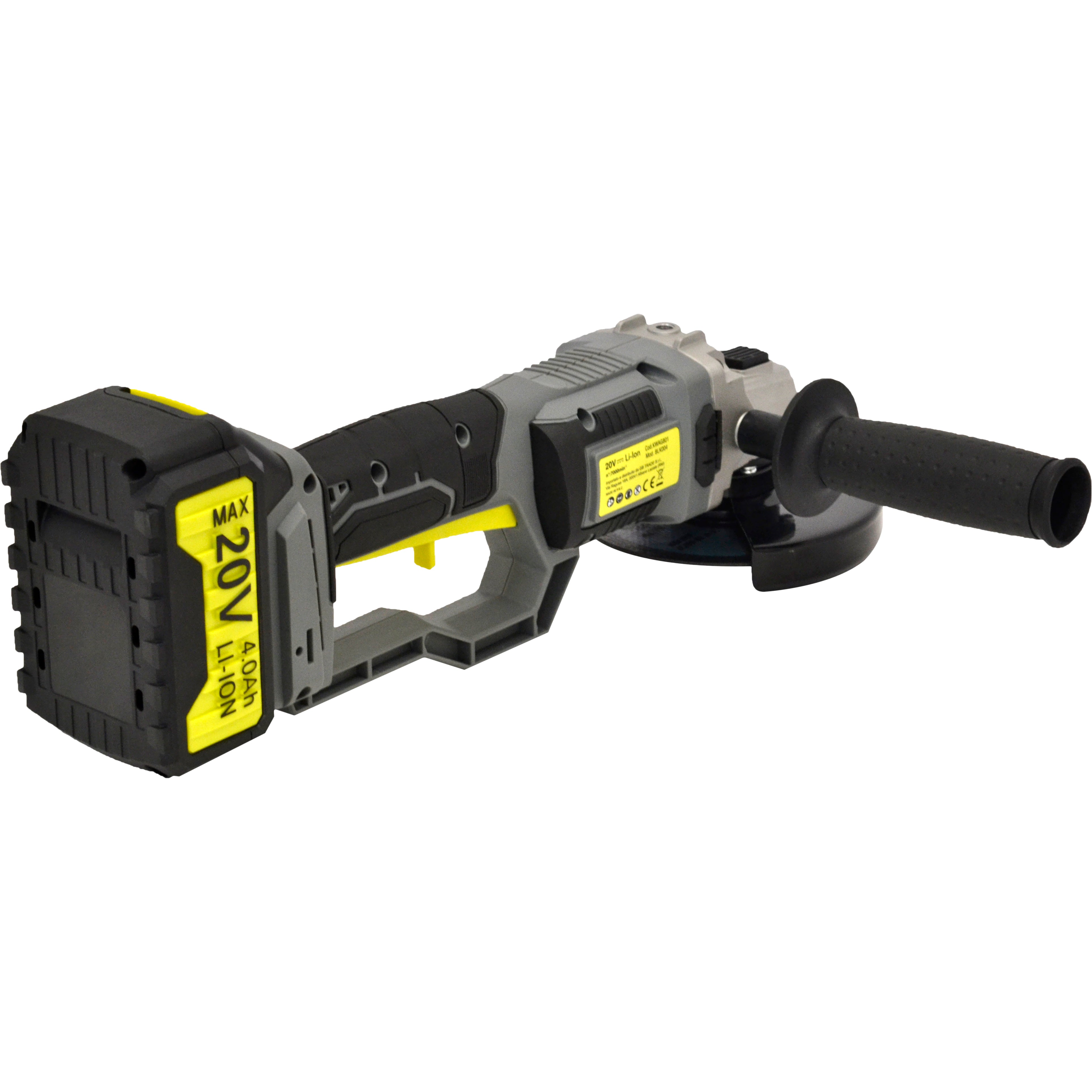 KOMBO PRO BRUSHLESS Smerigliatrice angolare manico lungo d.125 cordless 20V