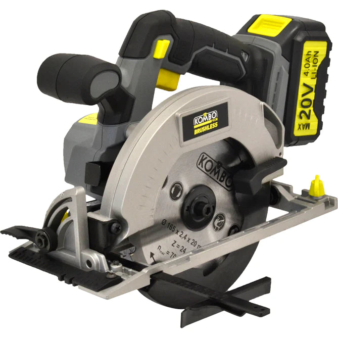 KOMBO PRO BRUSHLESS Sega circolare 165mm cordless 20V