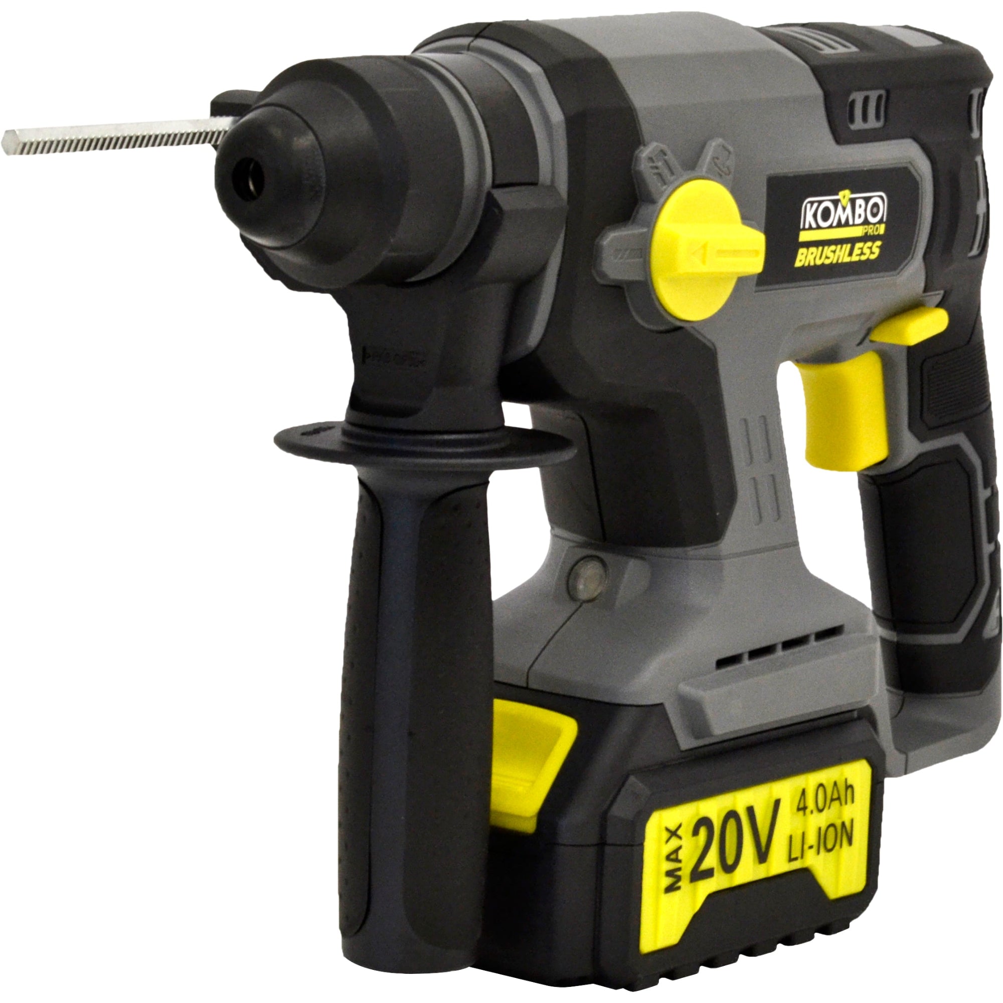 KOMBO PRO BRUSHLESS Tassellatore  20V con 2 Batterie 4.0Ah